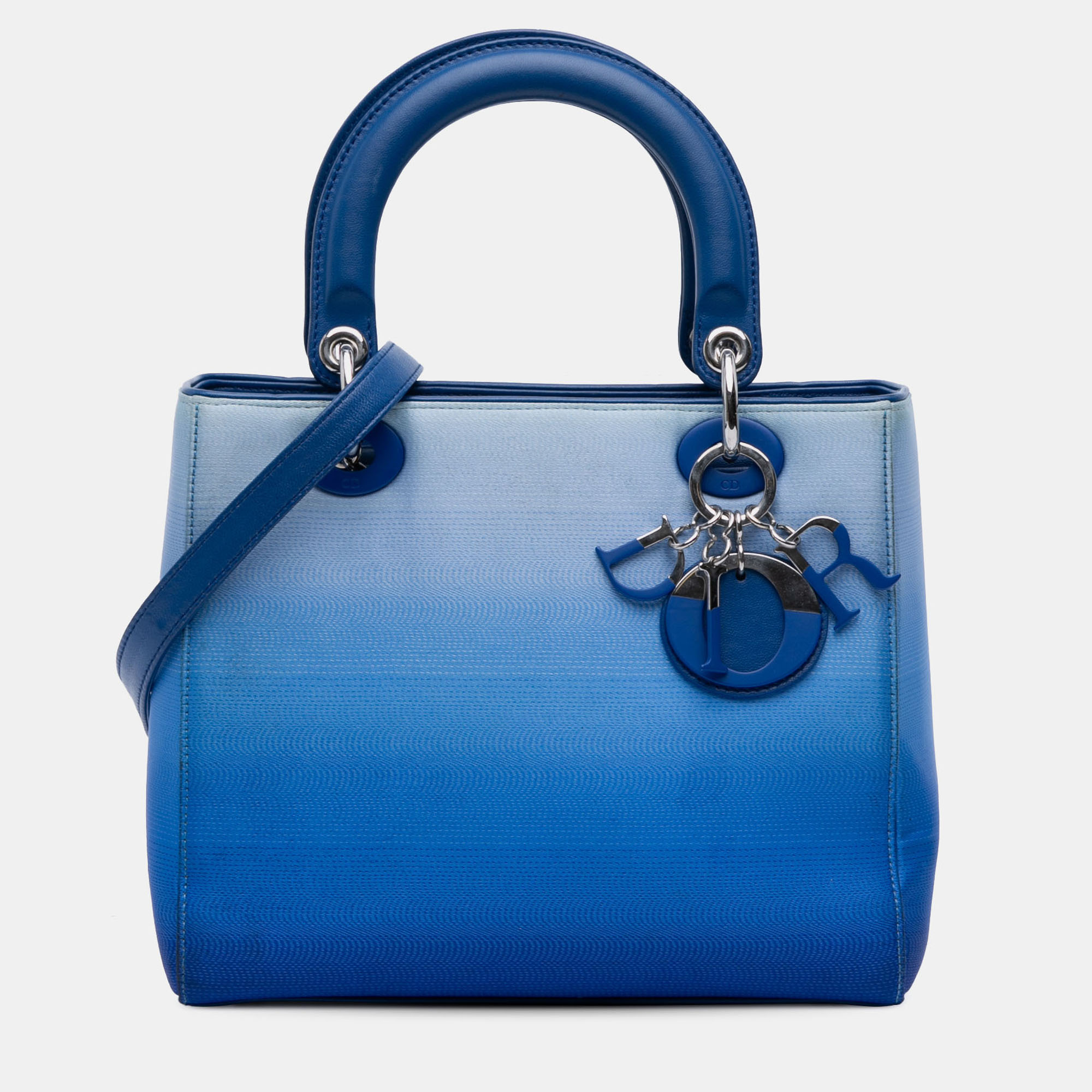 

Dior Blue Medium Denim Ombre Lady Dior