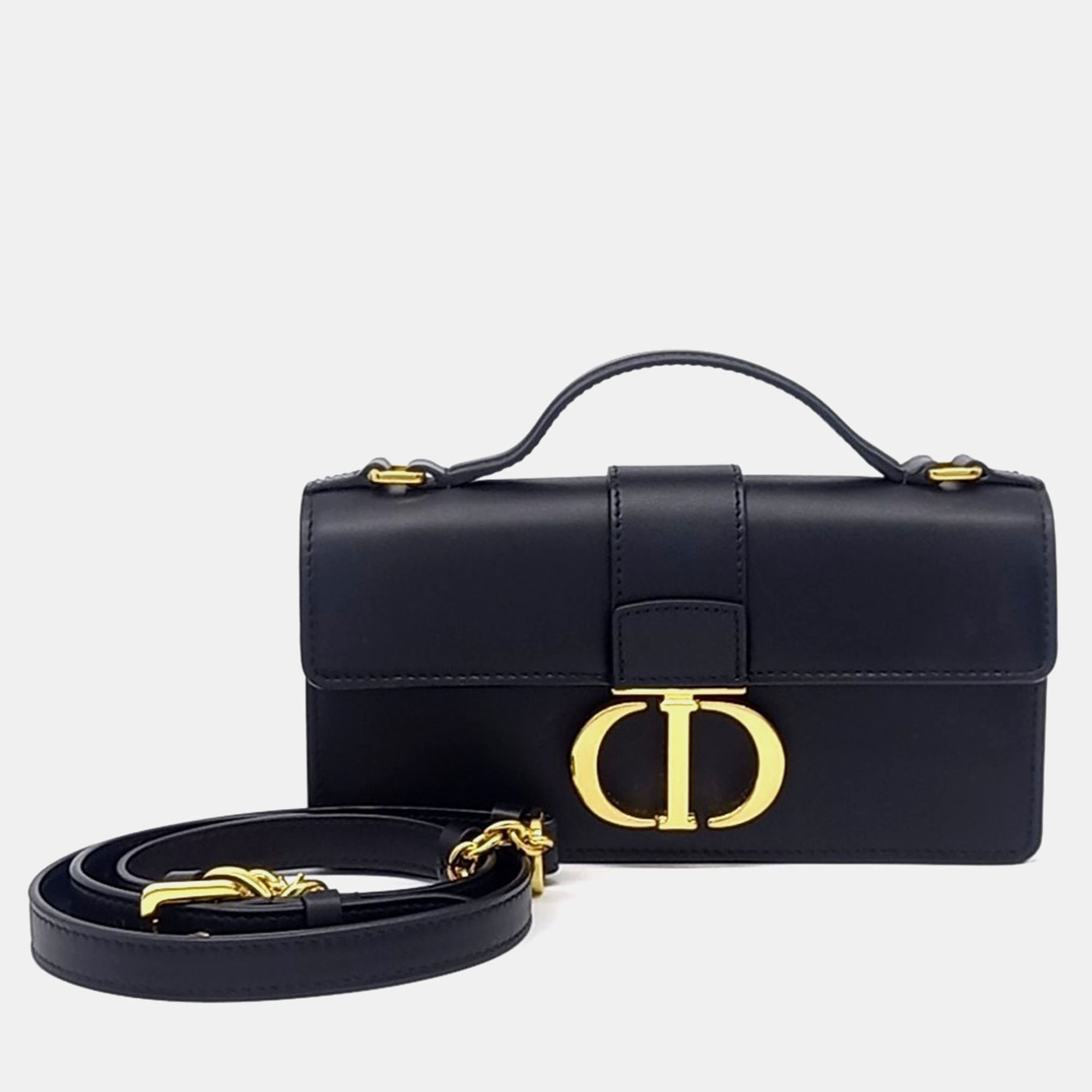 

Dior Black Leather Miss Montaigne Mini Bag