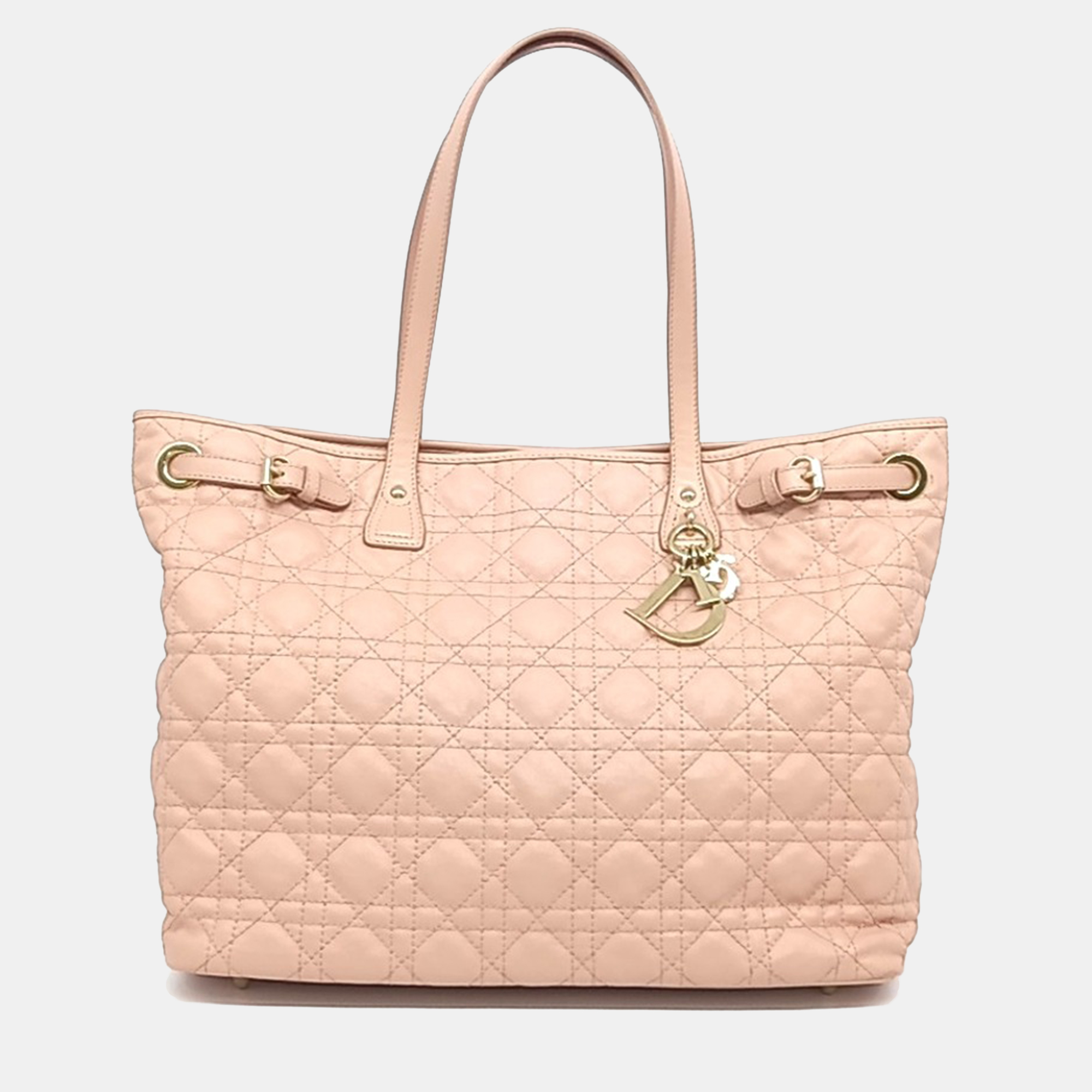

Dior Pink Leather Cannage shoulder bag