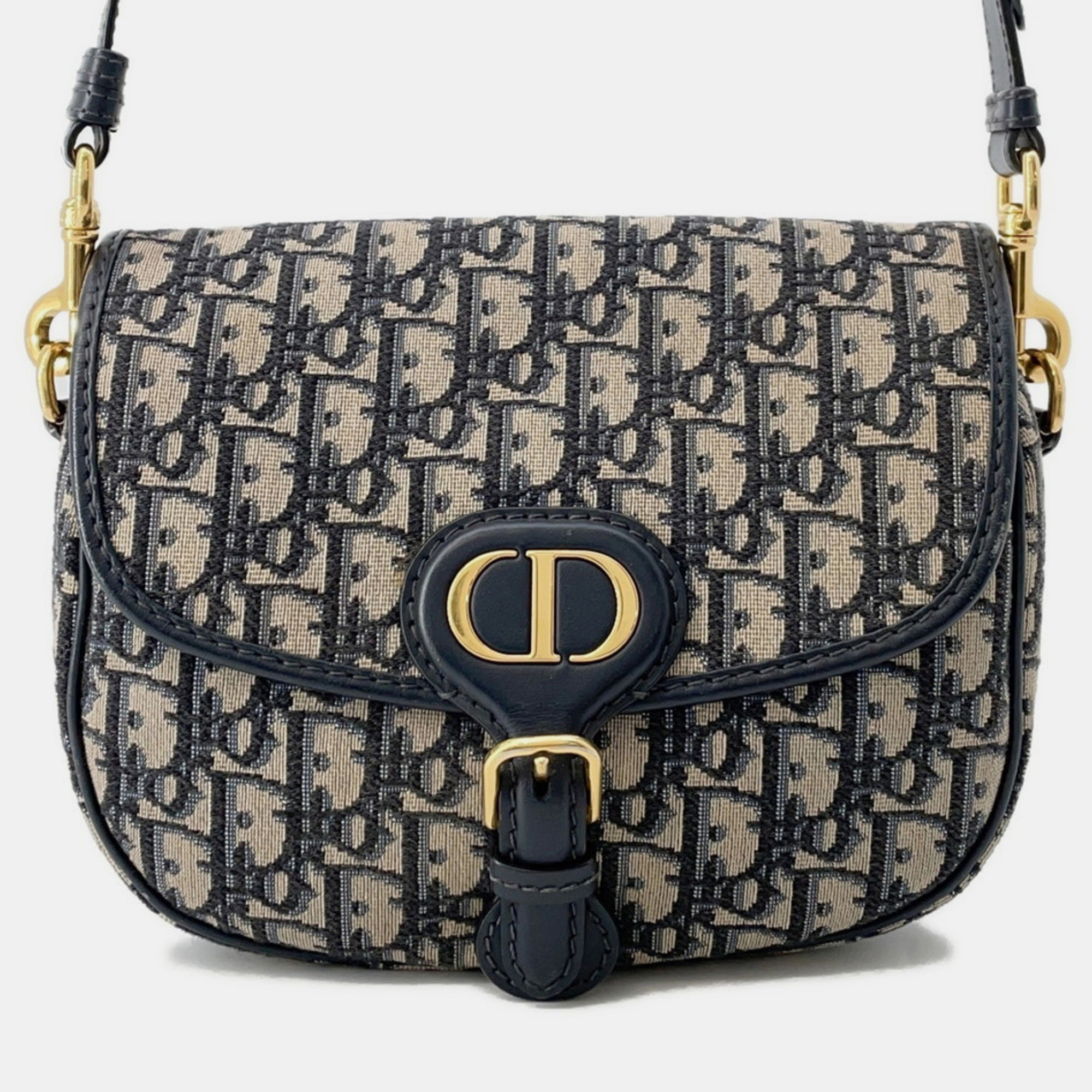 

Christian Dior Bobby Medium Shoulder Bag, Navy blue