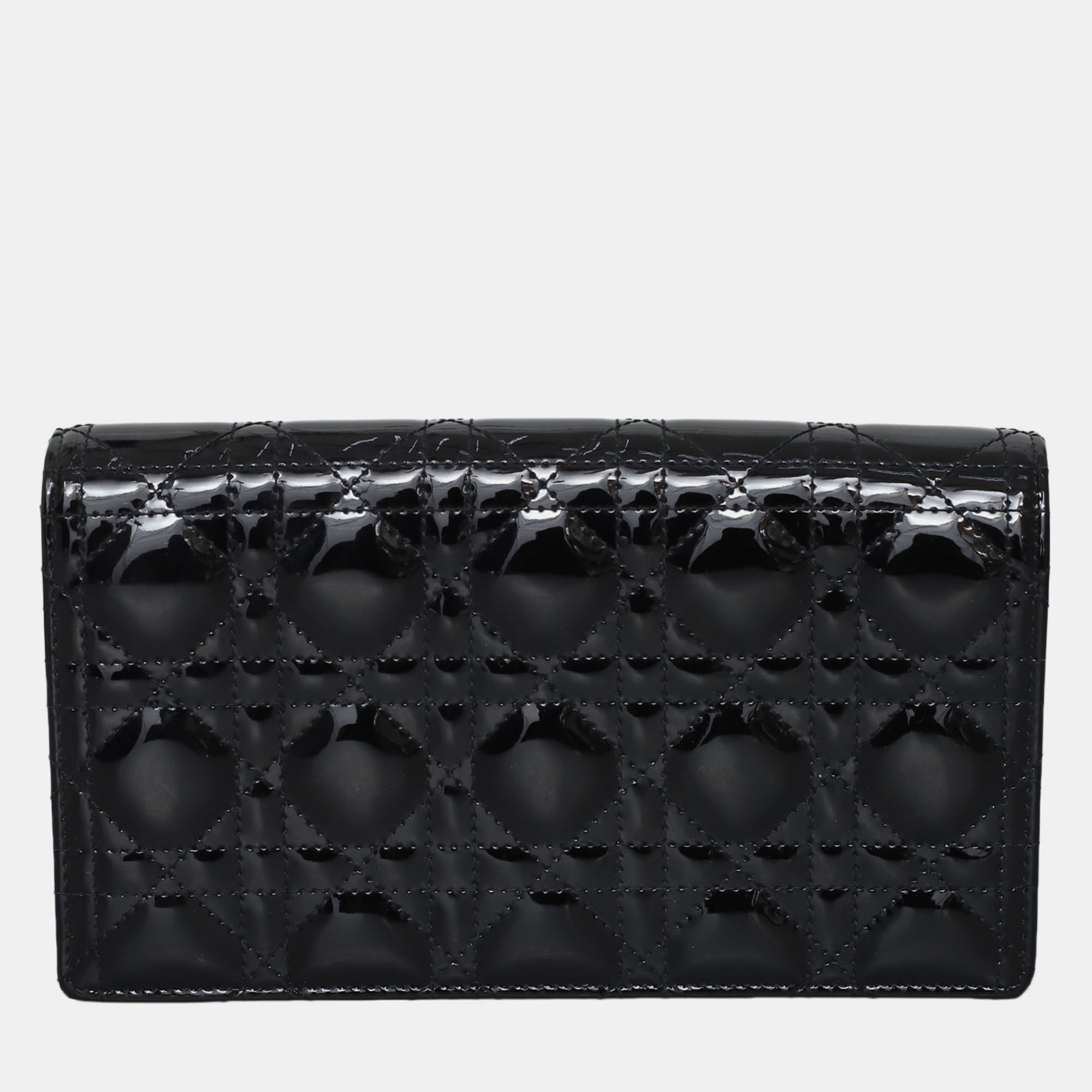 

Patent Lady Dior Pouch, Black