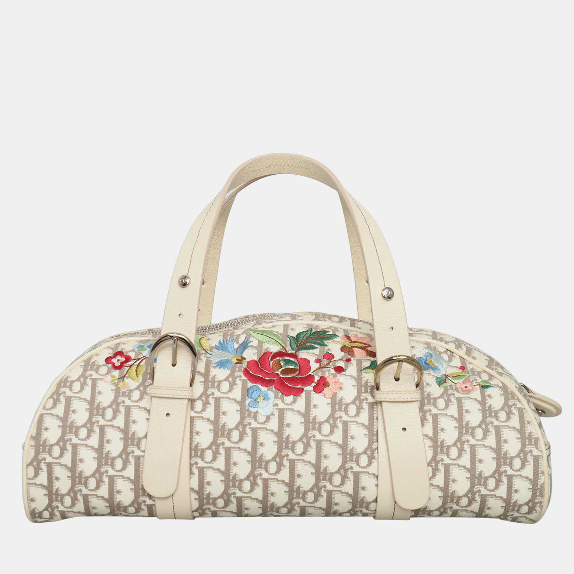 

Monogram Vintage Flowers Blower, Beige