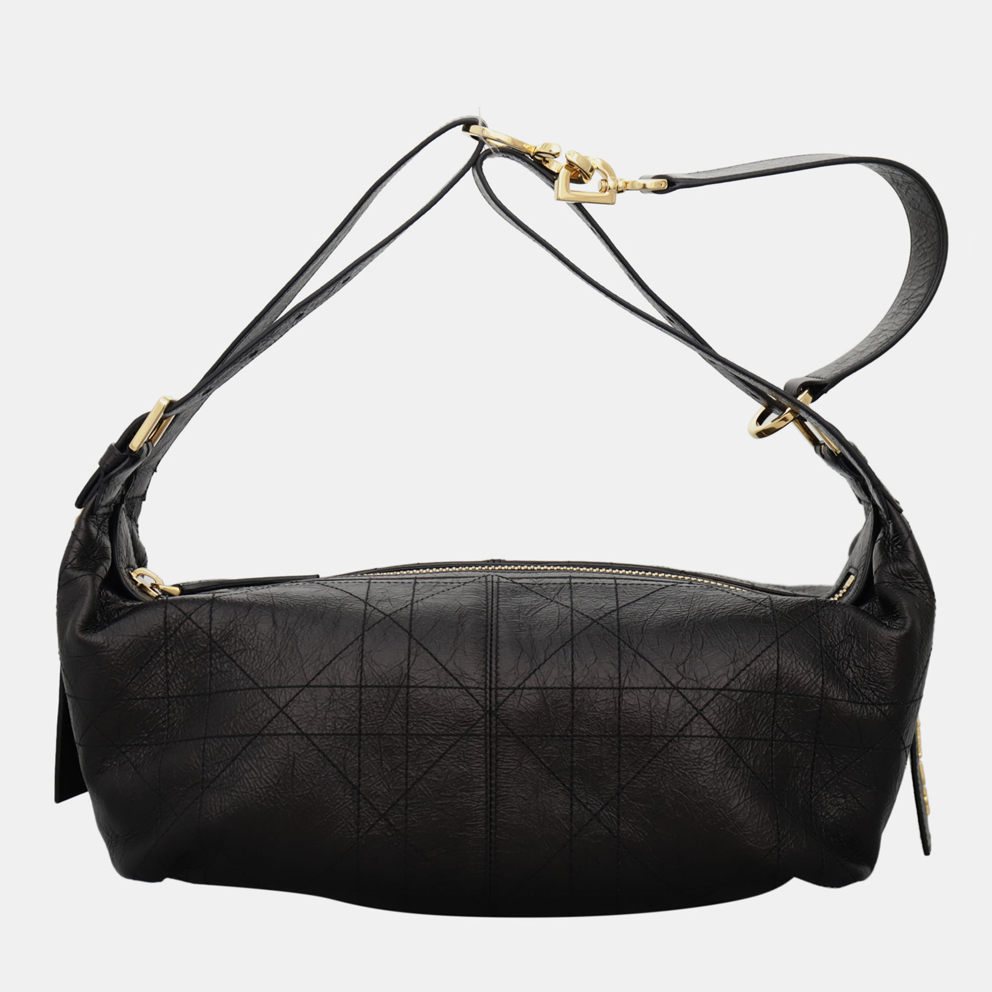 

Macrocannage Medium D-Journey Bag, Black