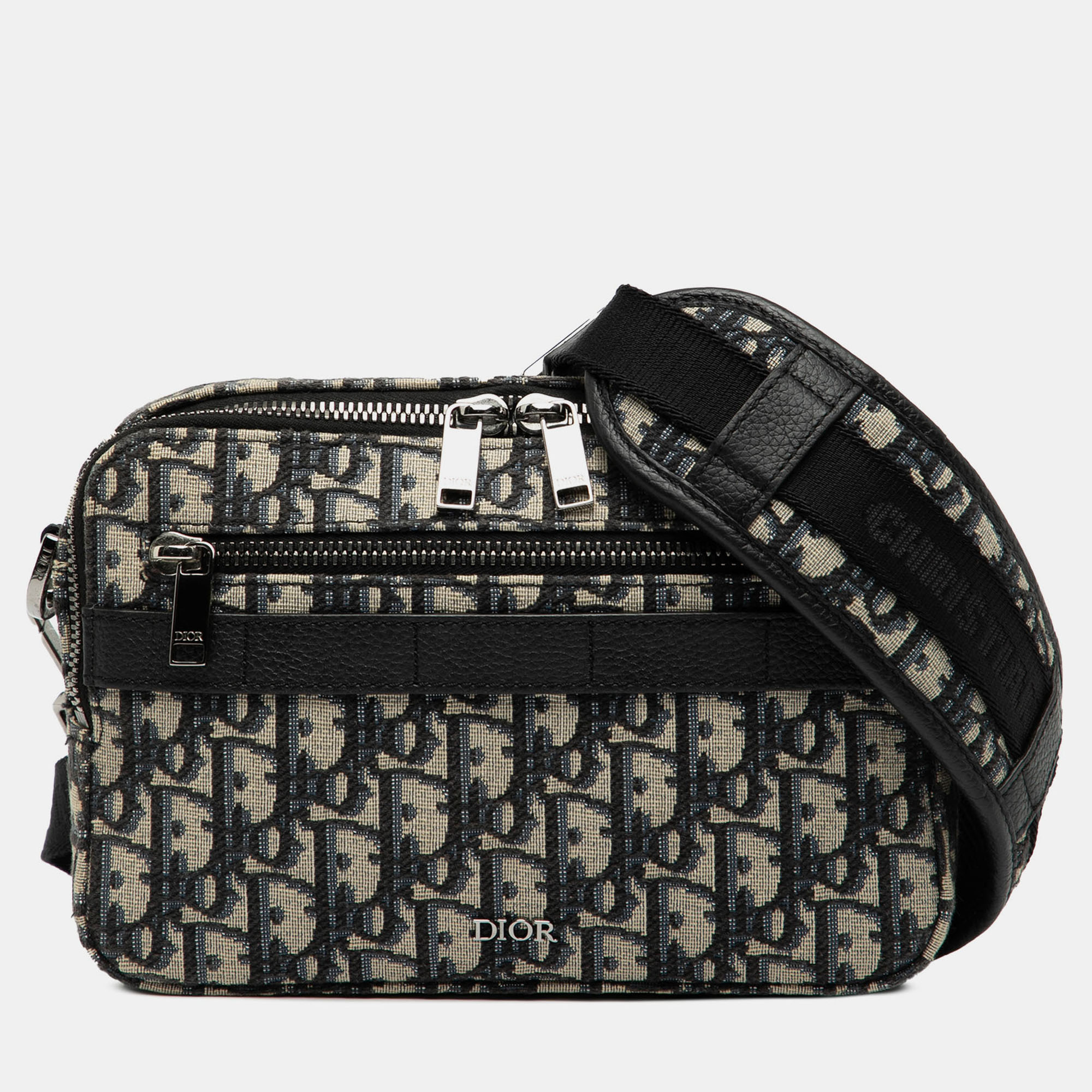 

Dior Blue Oblique Canvas Safari Crossbody