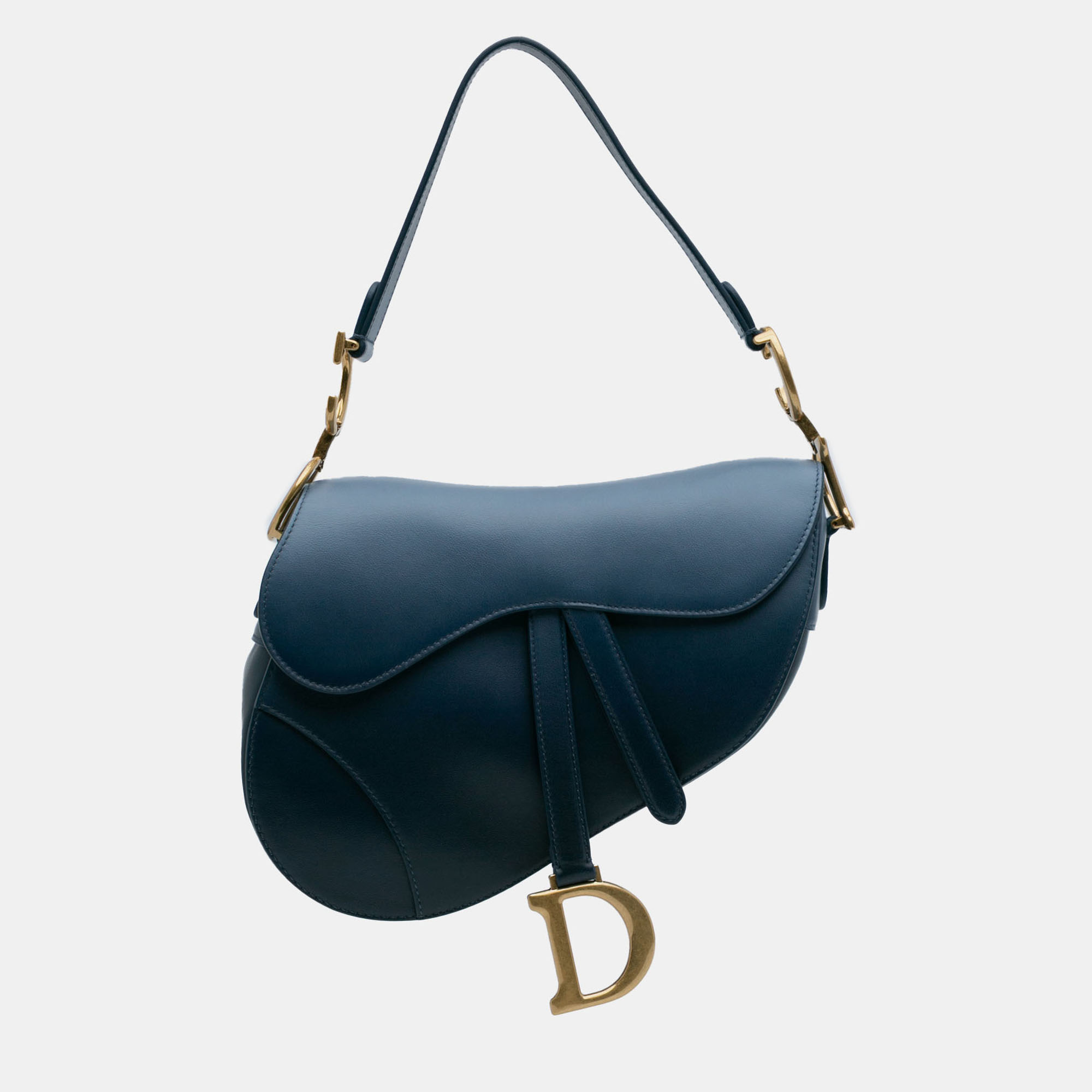 

Dior Blue Gradient Calfskin Saddle Bag