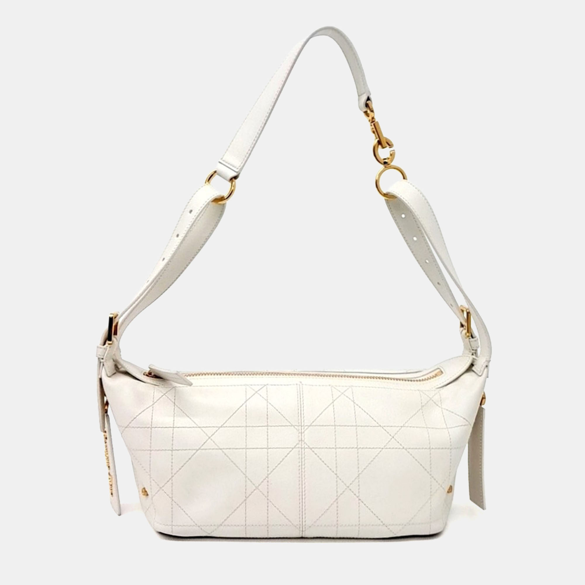 

Dior White Leather Disney Small
