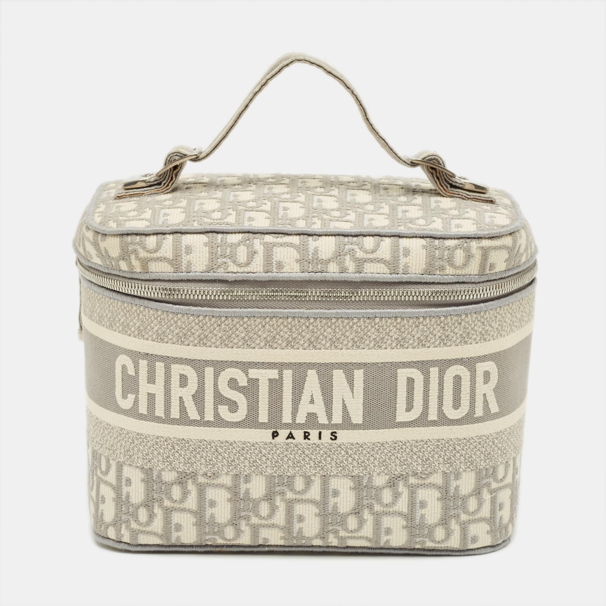 

Dior Grey Oblique Canvas Diortravel Vanity Case