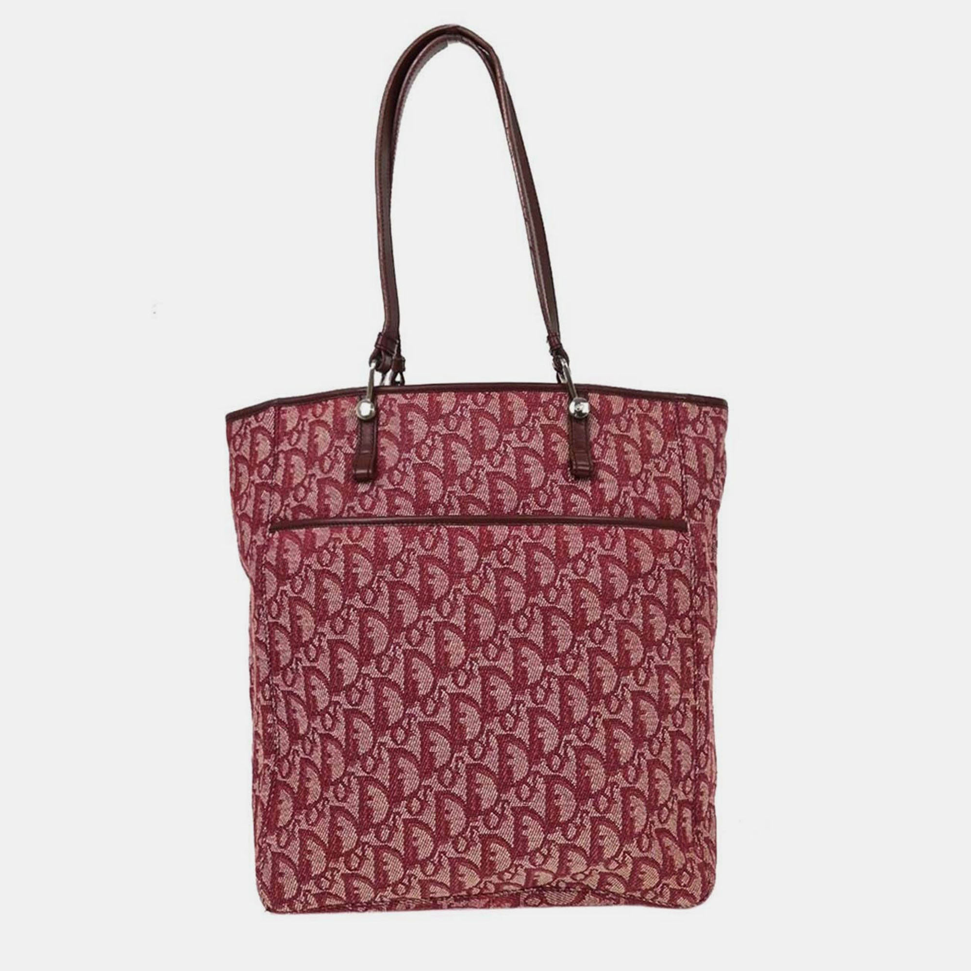 

Christian Dior Bordeaux Trotter Tote Bag, Burgundy