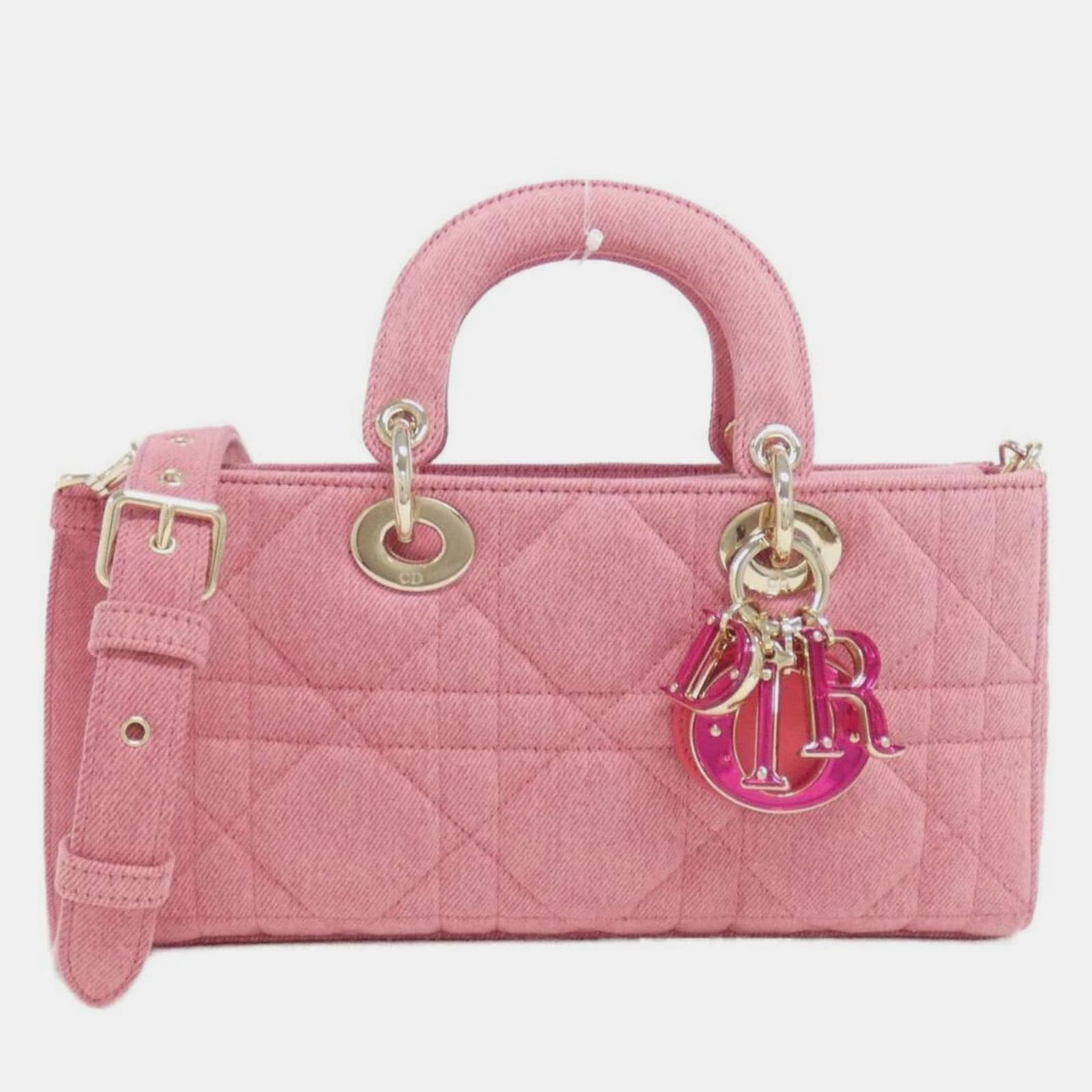 

Christian Dior Lady D Joy Medium Handbag, Pink