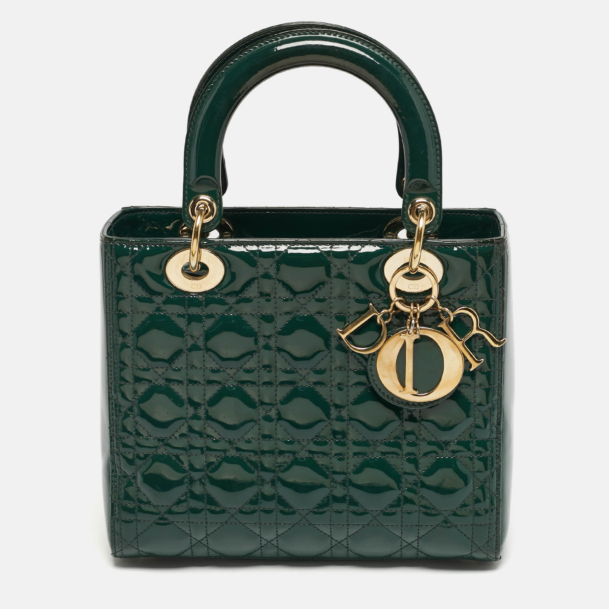 DIOR Pre-owned Tote In Green