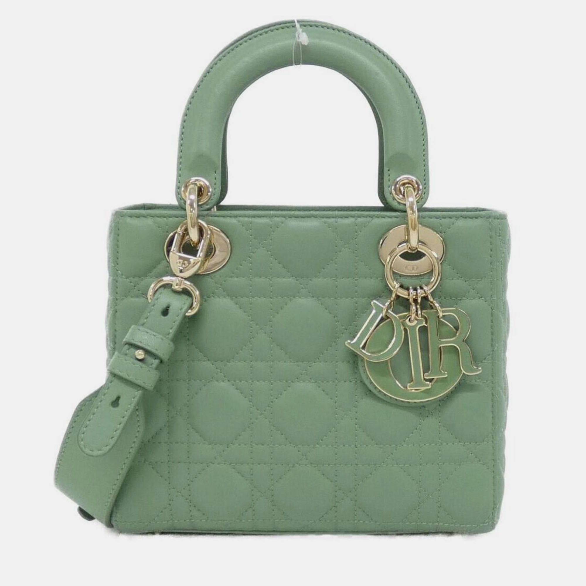 

Christian Dior Lady Small Handbag, Green