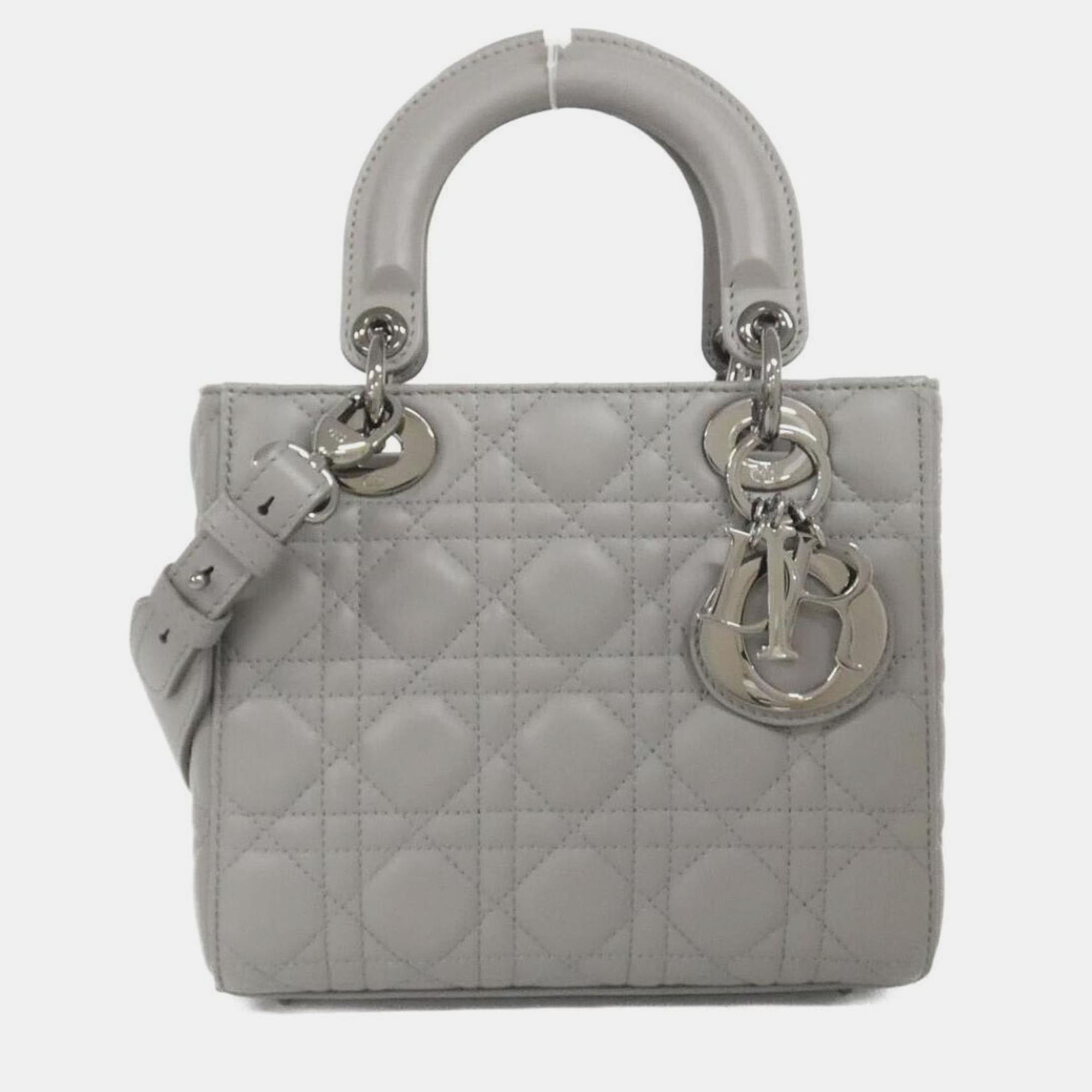 

Christian Dior My Abcdior Lady Small Handbag, Grey