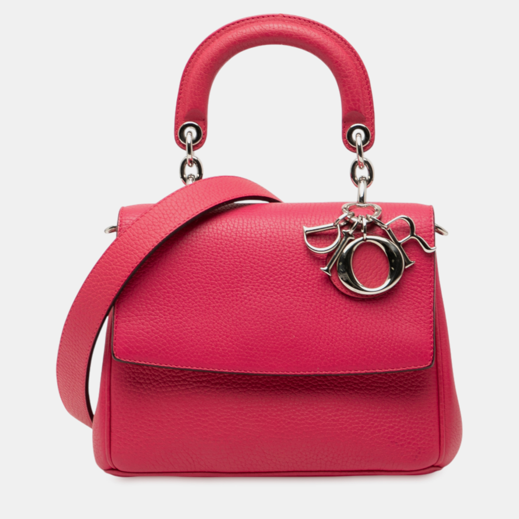 

Dior Pink Mini Leather Be Dior Flap