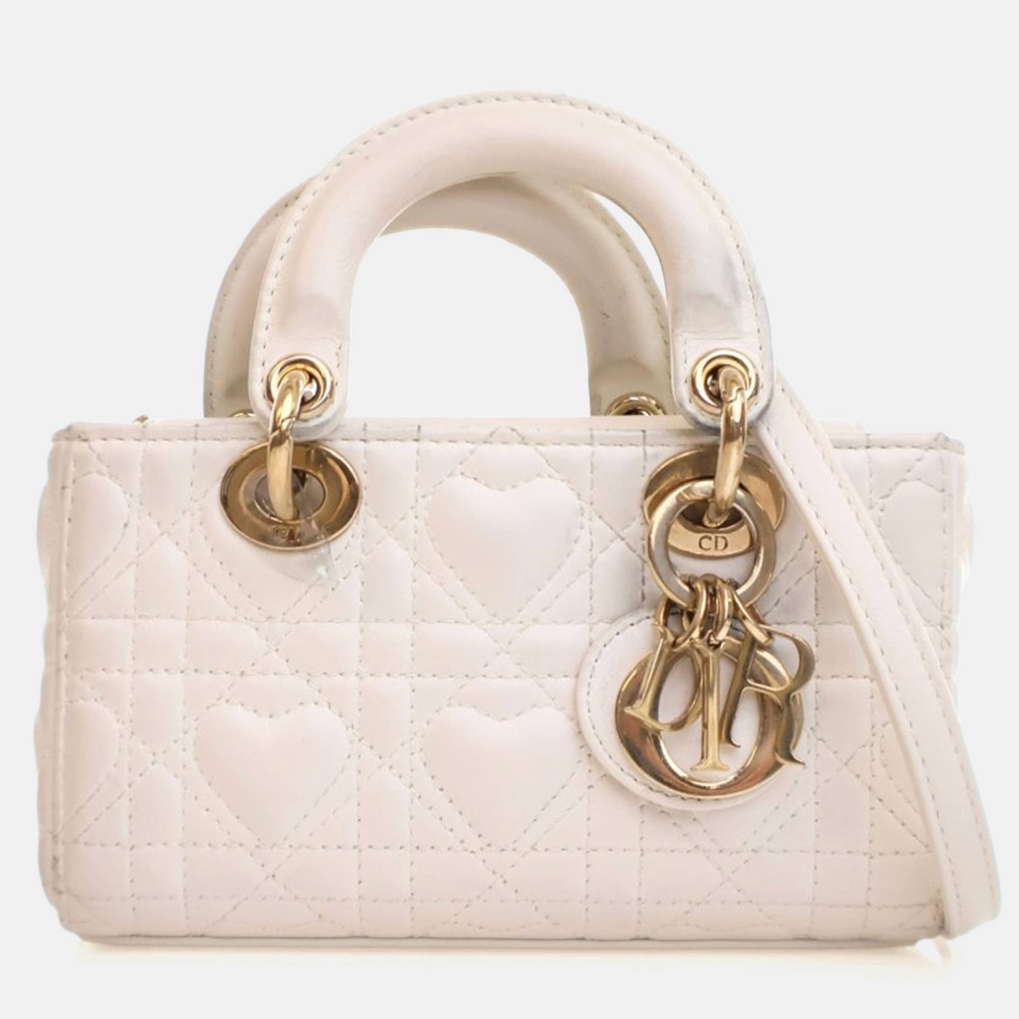 

Dior Micro Lambskin Dioramour Lady D-Joy, Pink