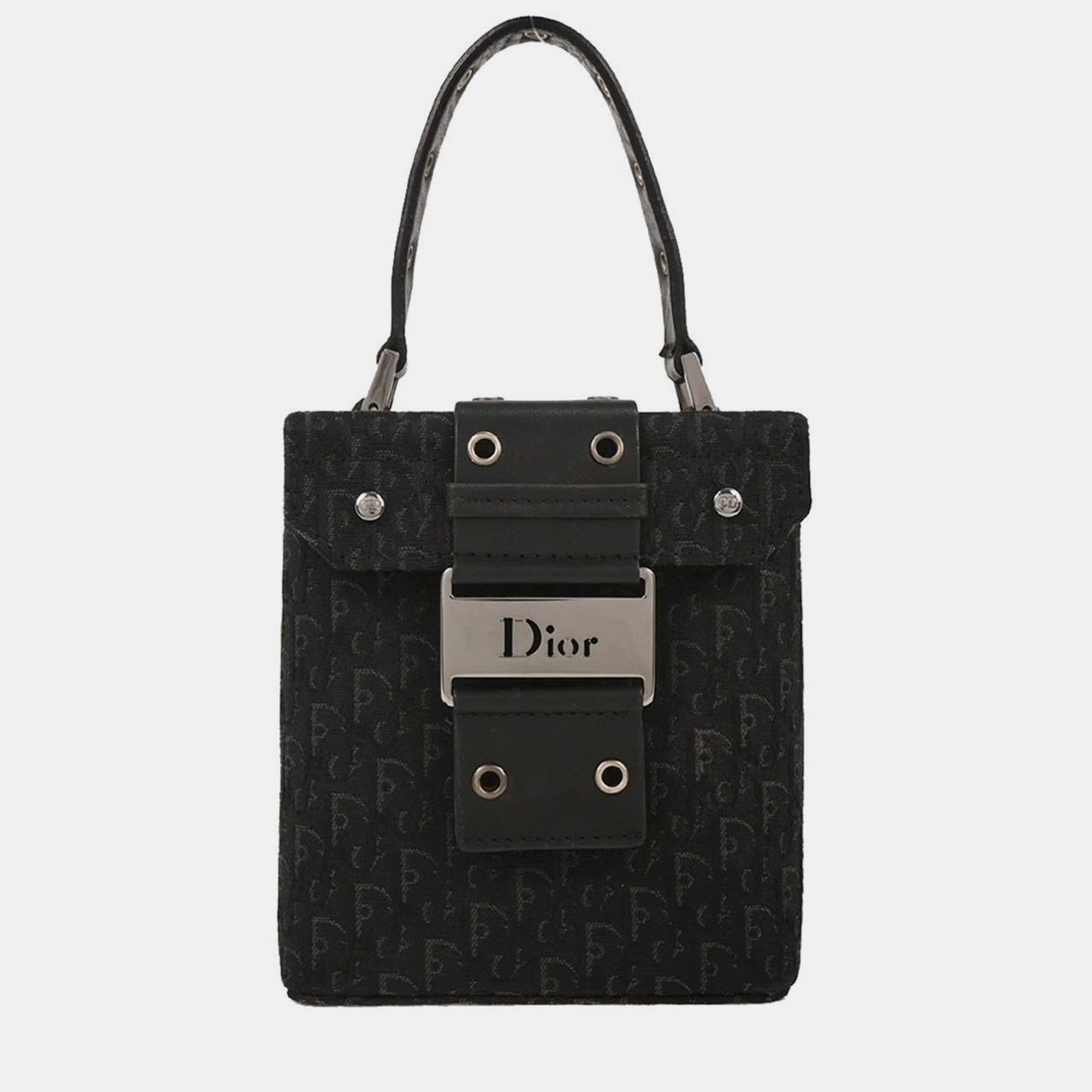 

Christian Dior Black Street Chic Trotter Handbag