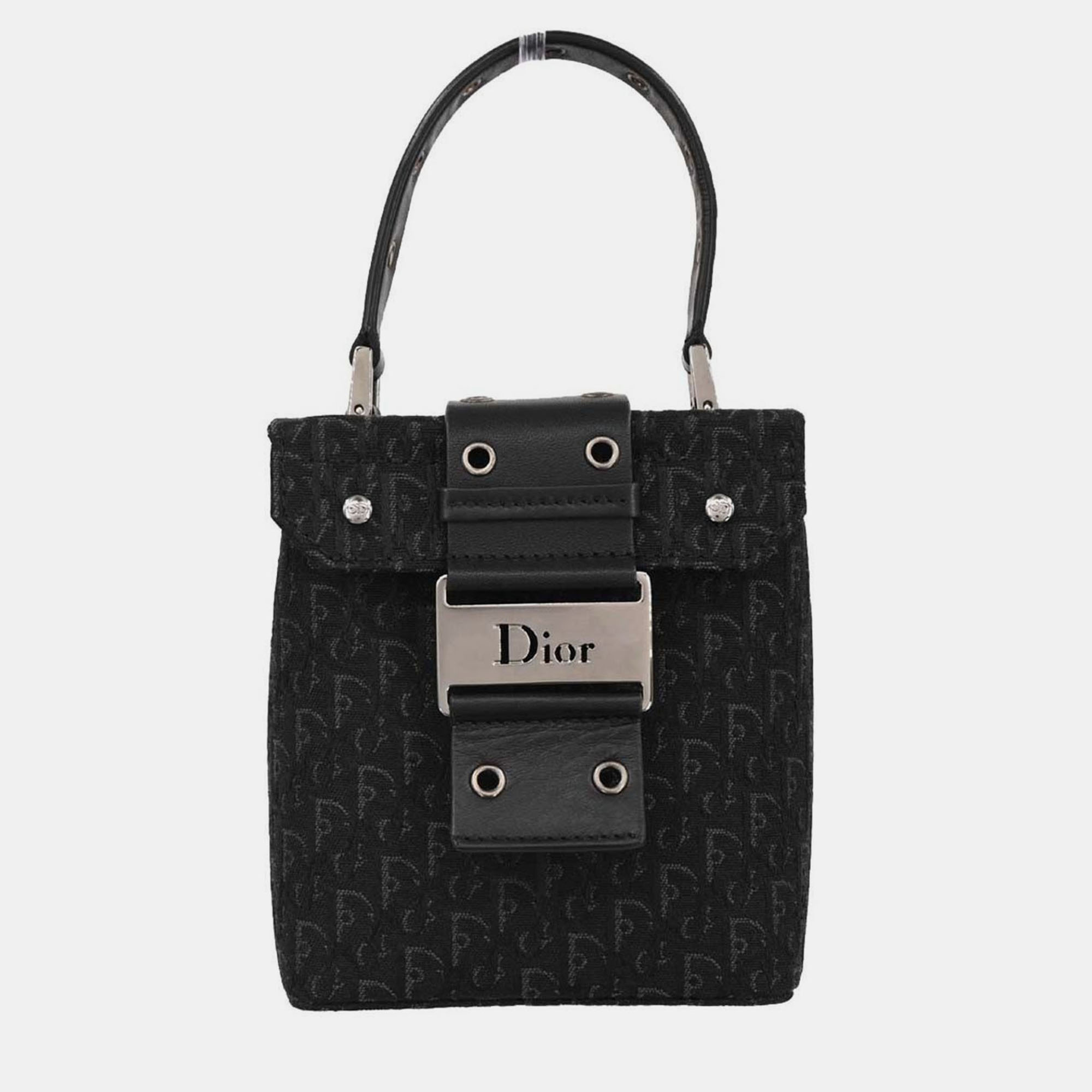 

Christian Dior Black Street Chic Trotter Handbag