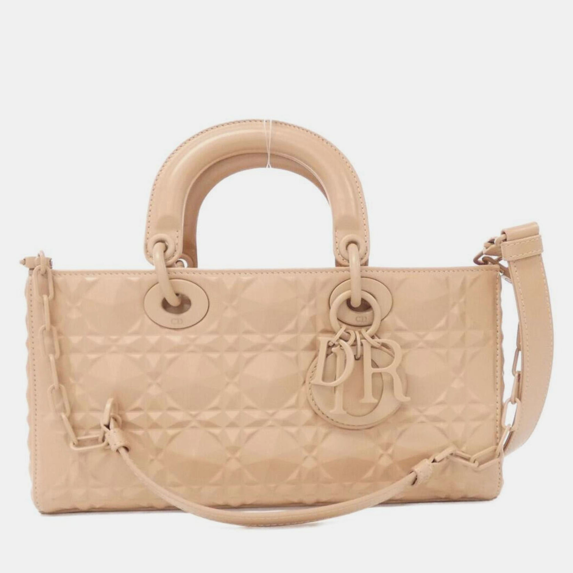 

Christian Dior Lady D Joy Medium Handbag, Beige