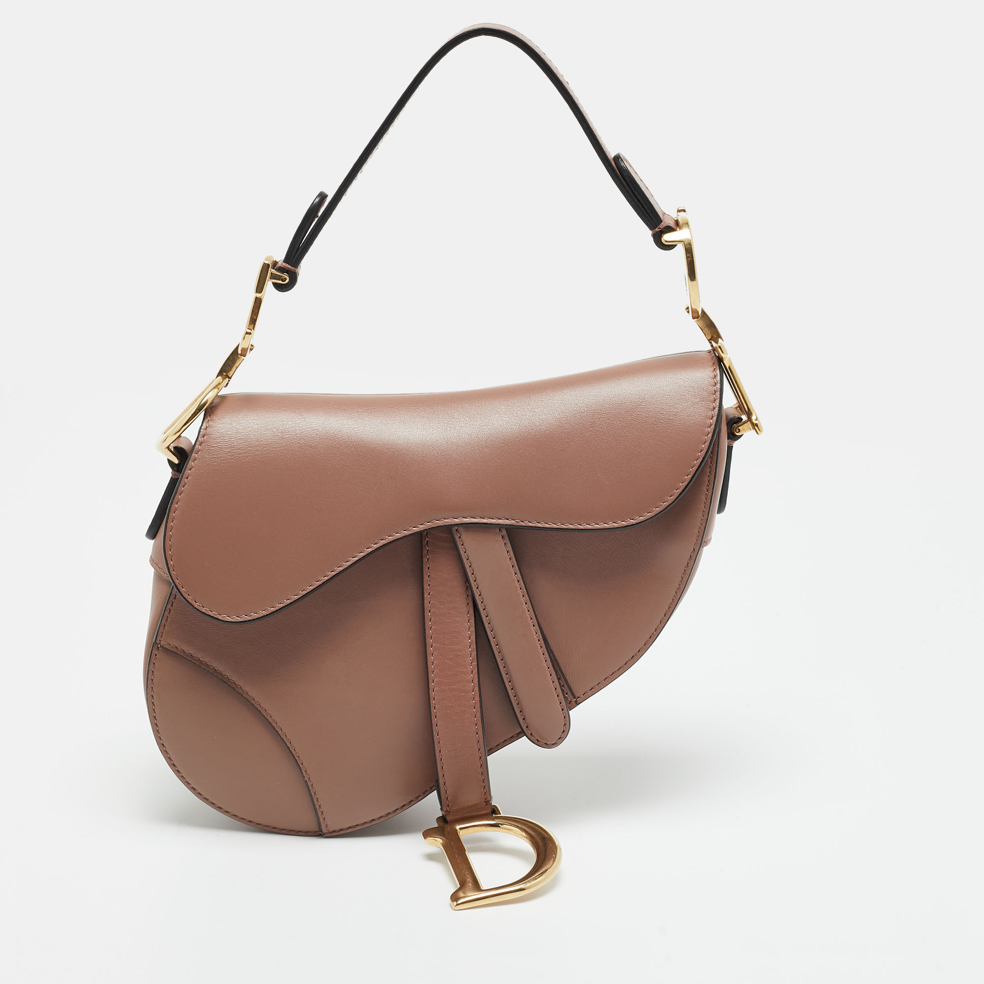 

Dior Saddle Mini Dusty Pink Leather Bag