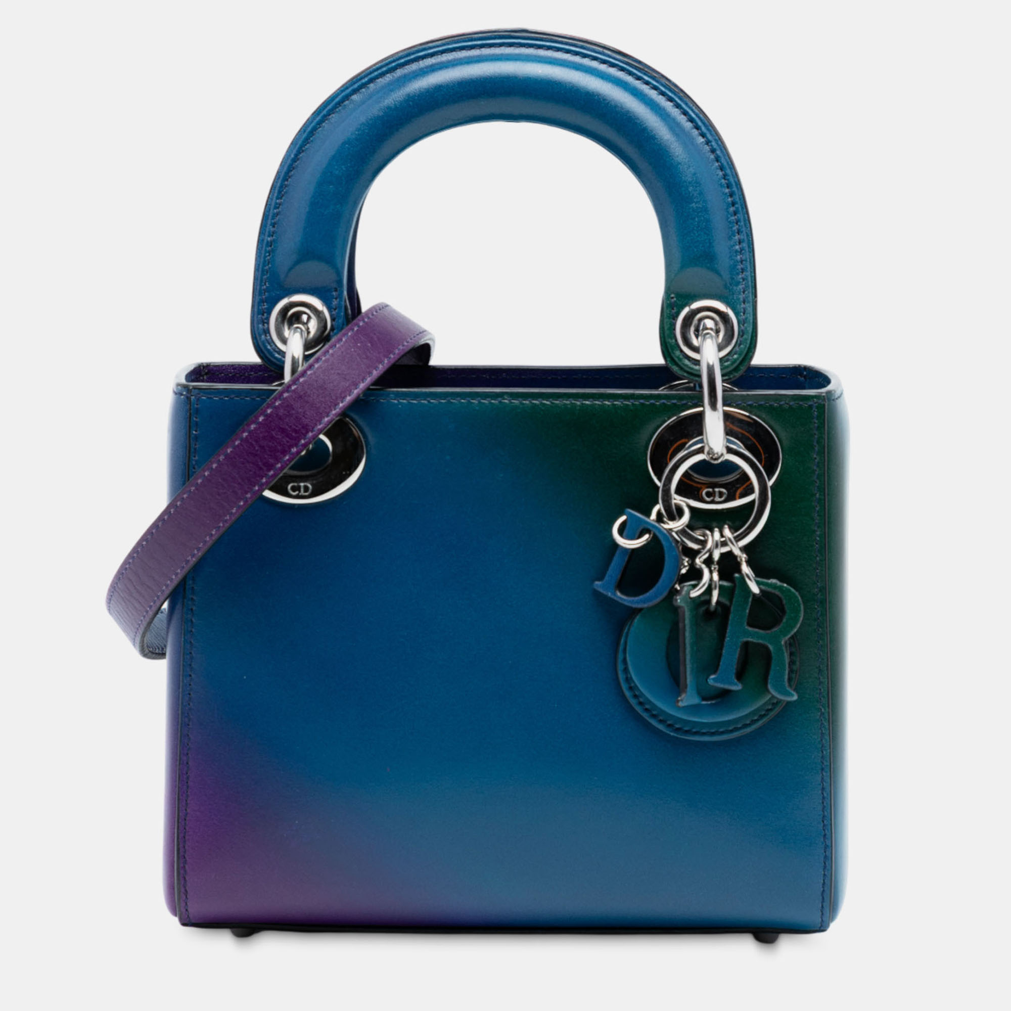 

Dior Blue Mini Ombre Calfskin Lady Dior