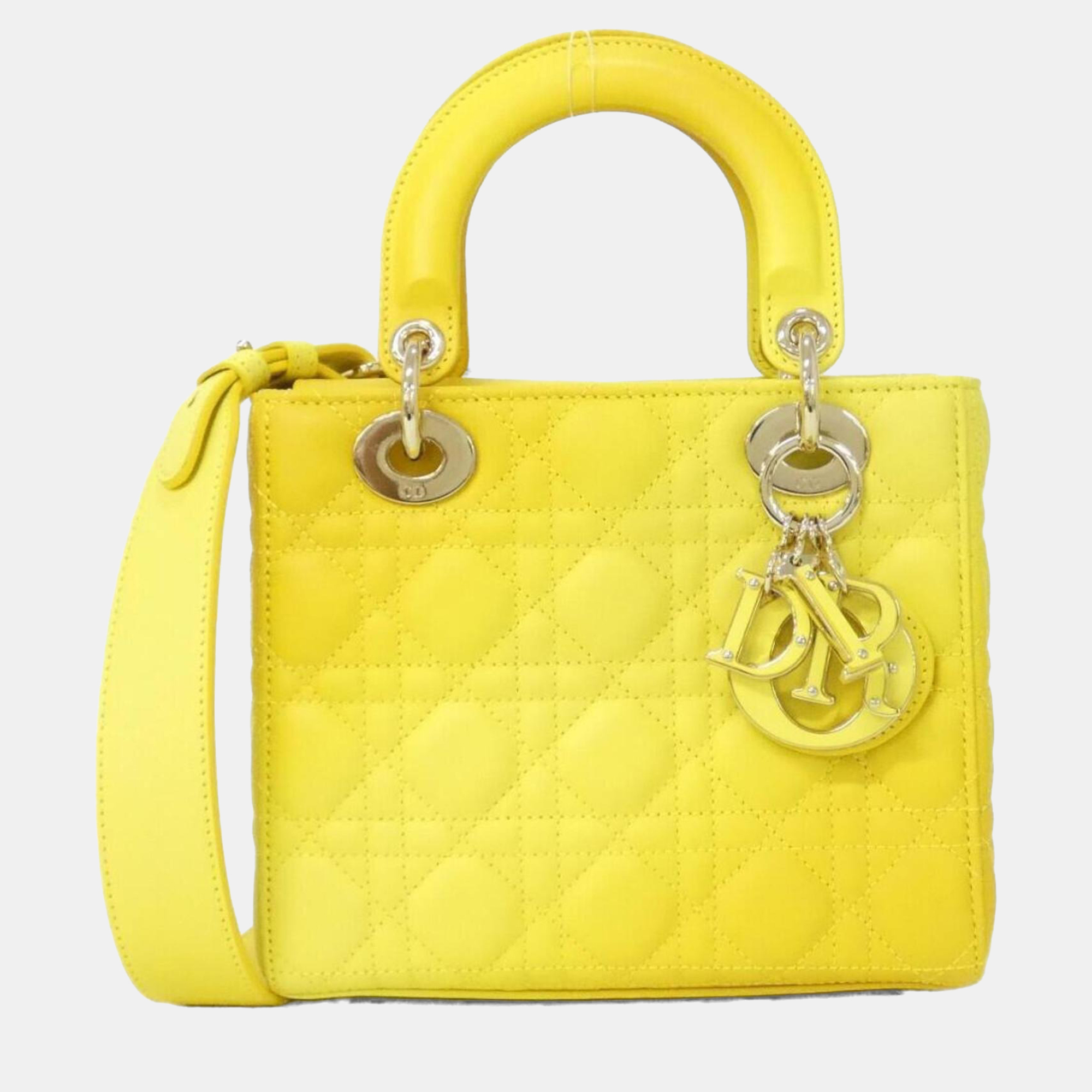 

Christian Dior My Abcdior Lady Small Handbag, Yellow