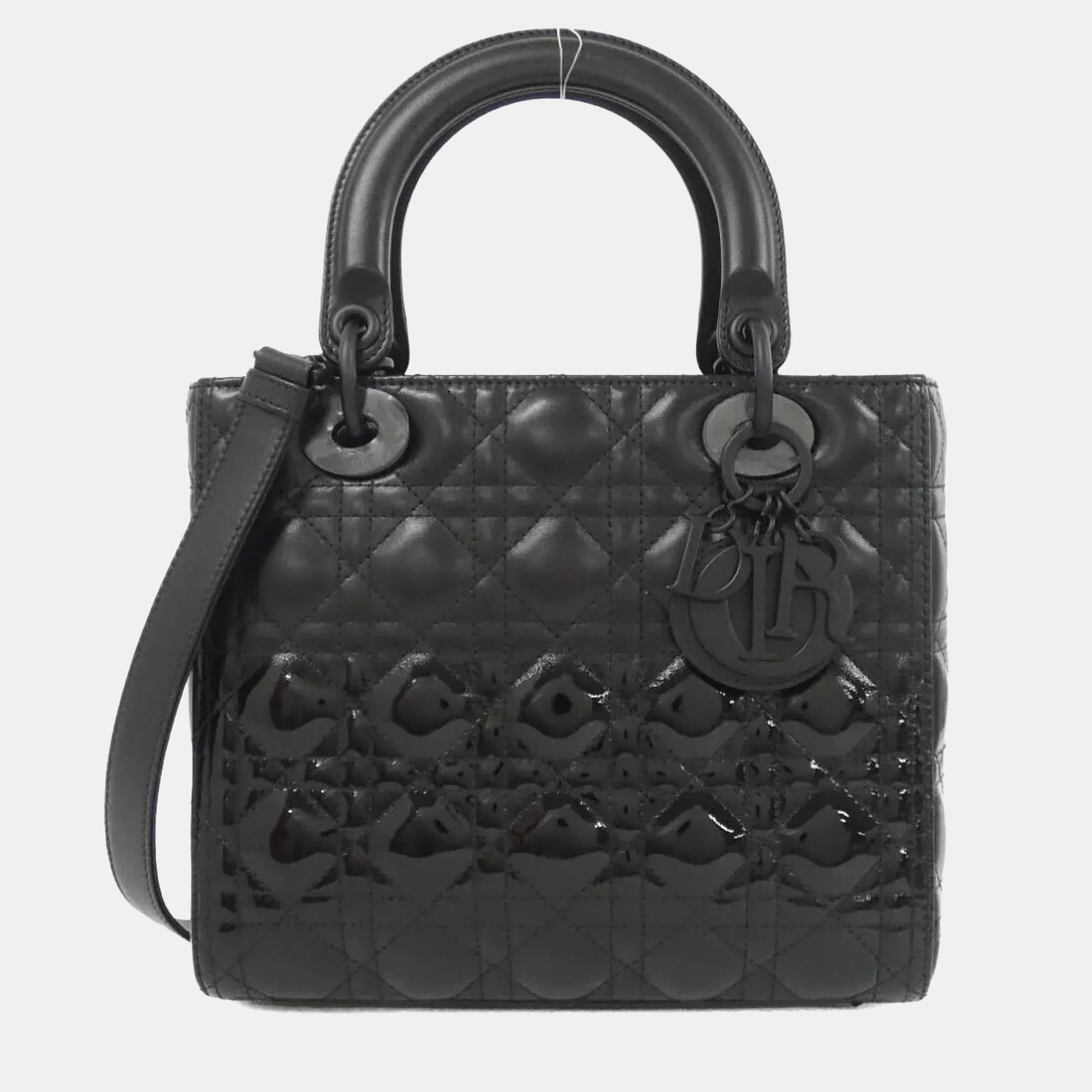 

Christian Dior Lady Medium Handbag, Black