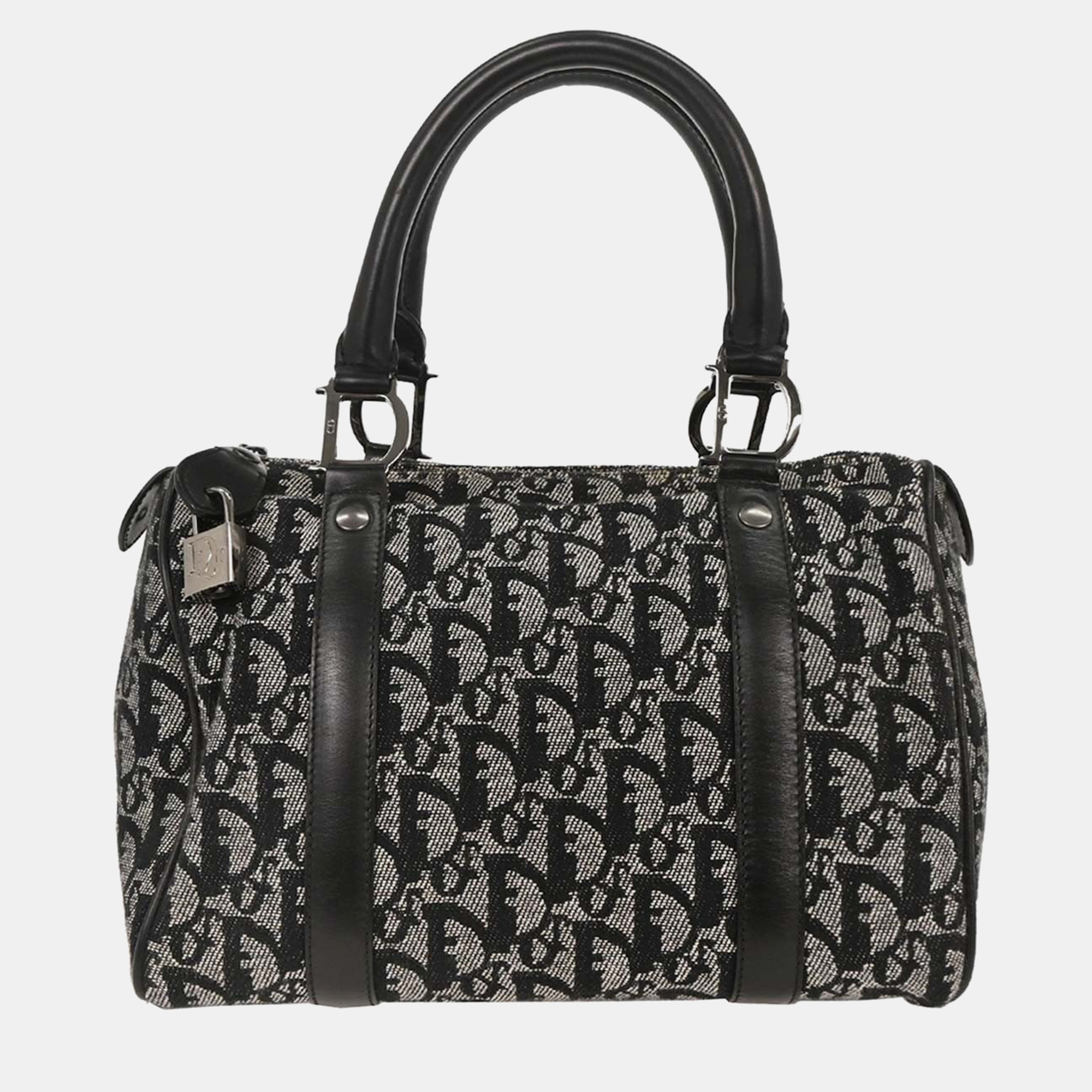 

Dior Trotter Black Canvas Duffel Bag
