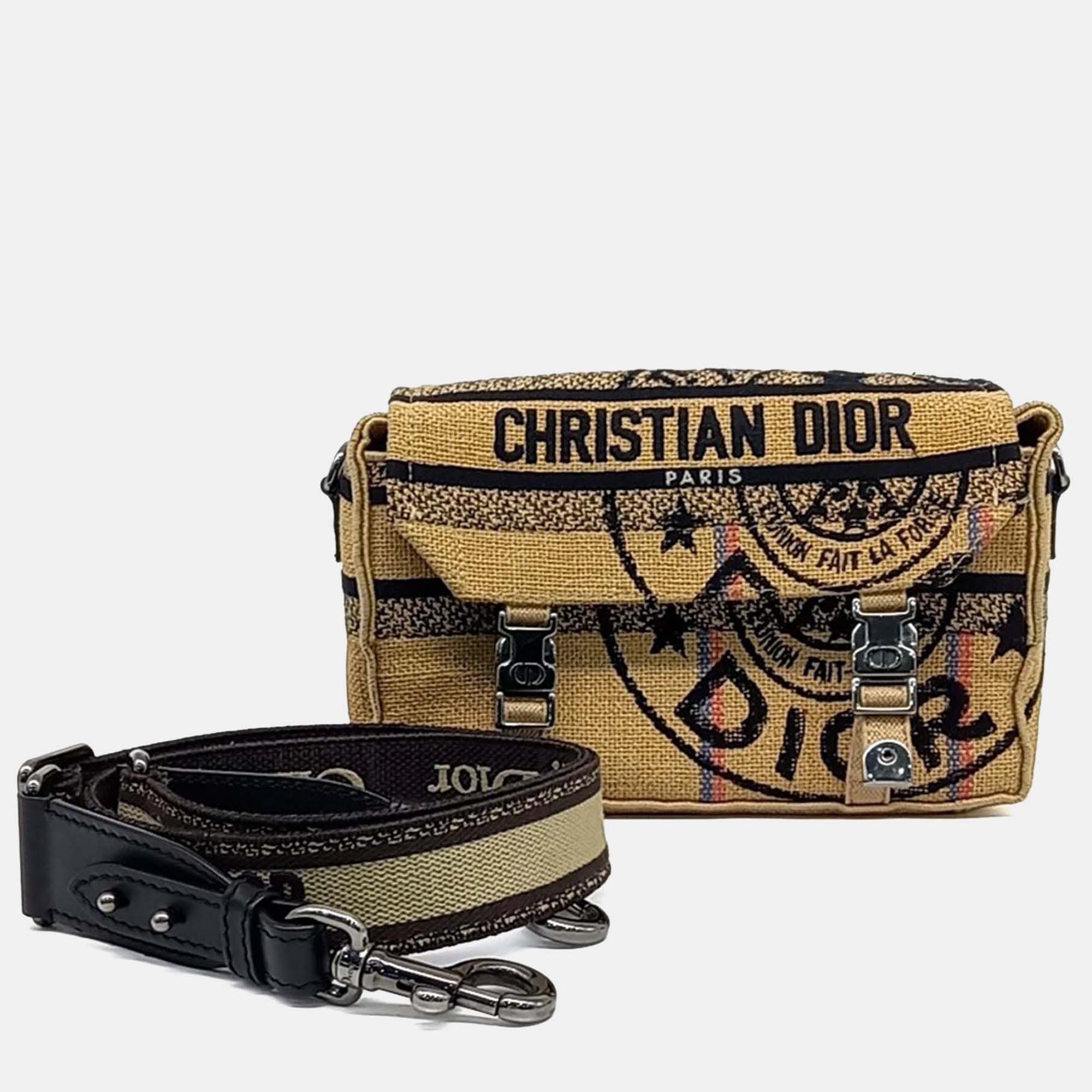 

Dior Multicolor Fabric Camp Bag Small