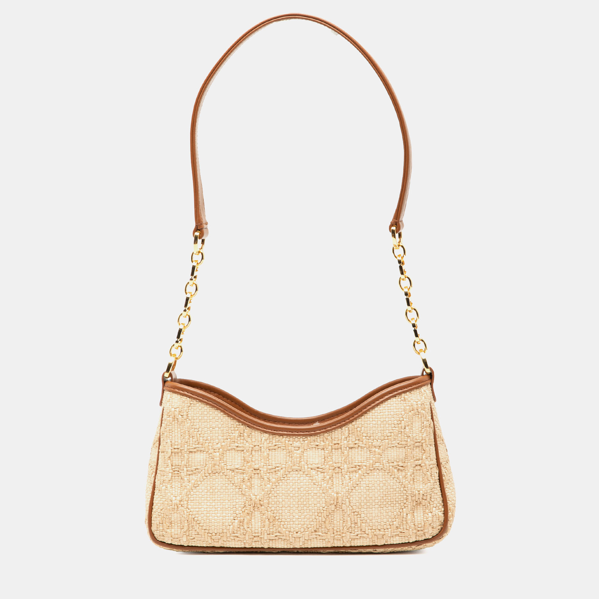 

Dior Brown Mini Raffia Macrocannage 30 Montaigne Avenue Hobo