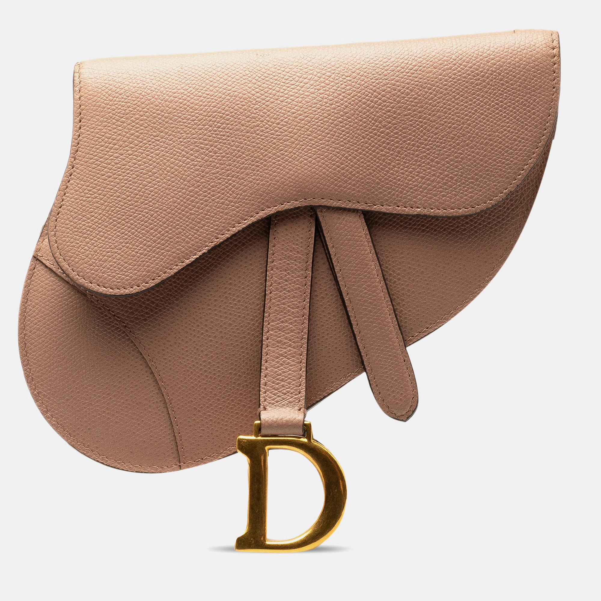 

Dior Brown Leather Saddle Belt Bag