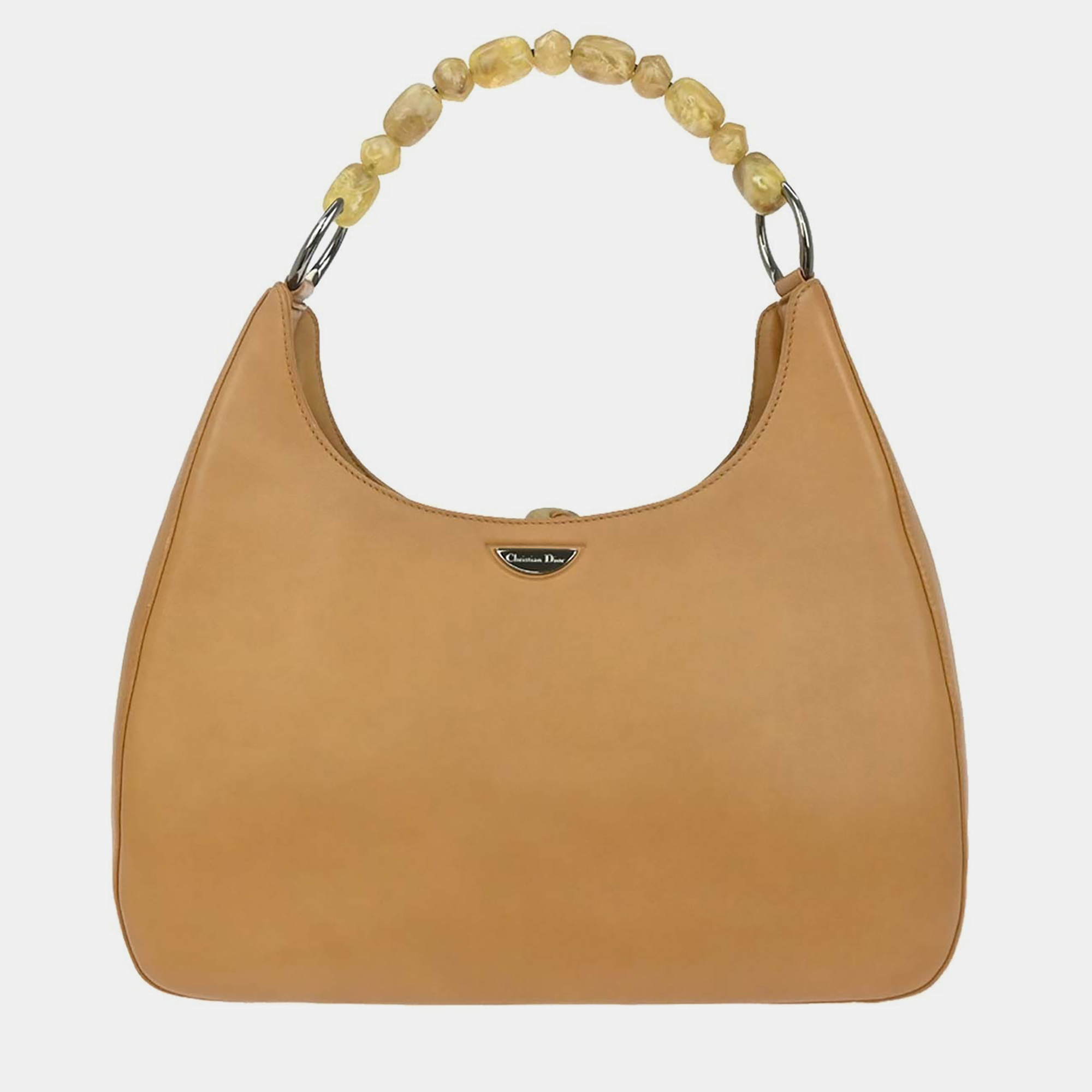 

Christian Dior Brown Leather Malice Handbag