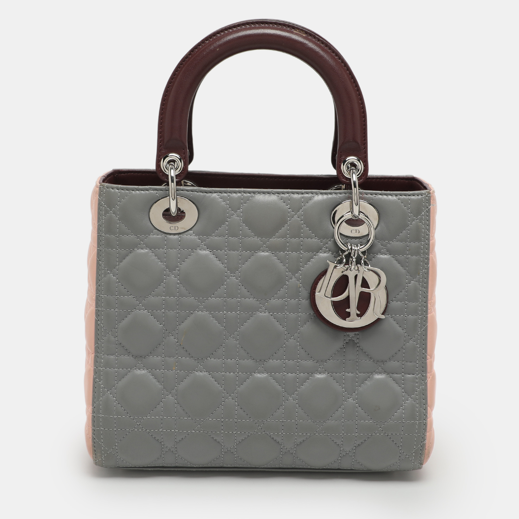 

Dior Lady Dior  Multicolor Cannage Leather Tote