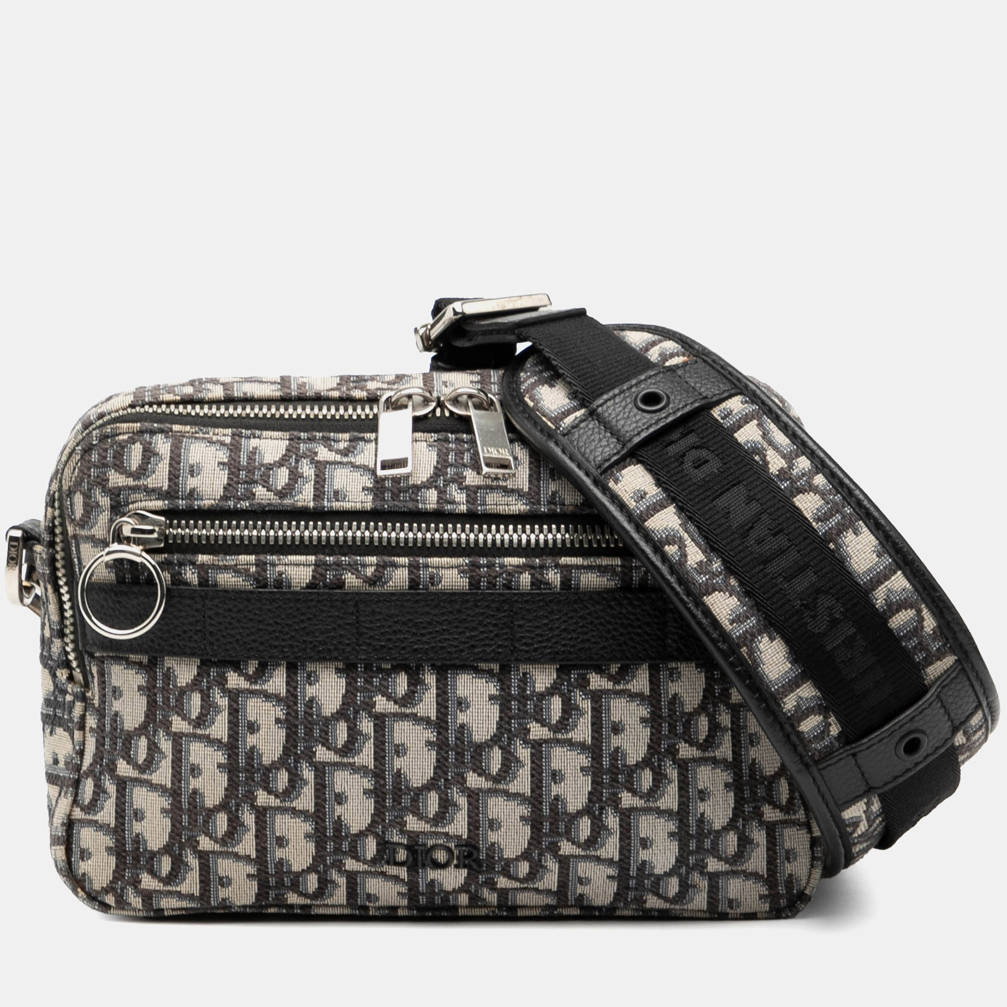 

Dior Blue Oblique Canvas Safari Crossbody