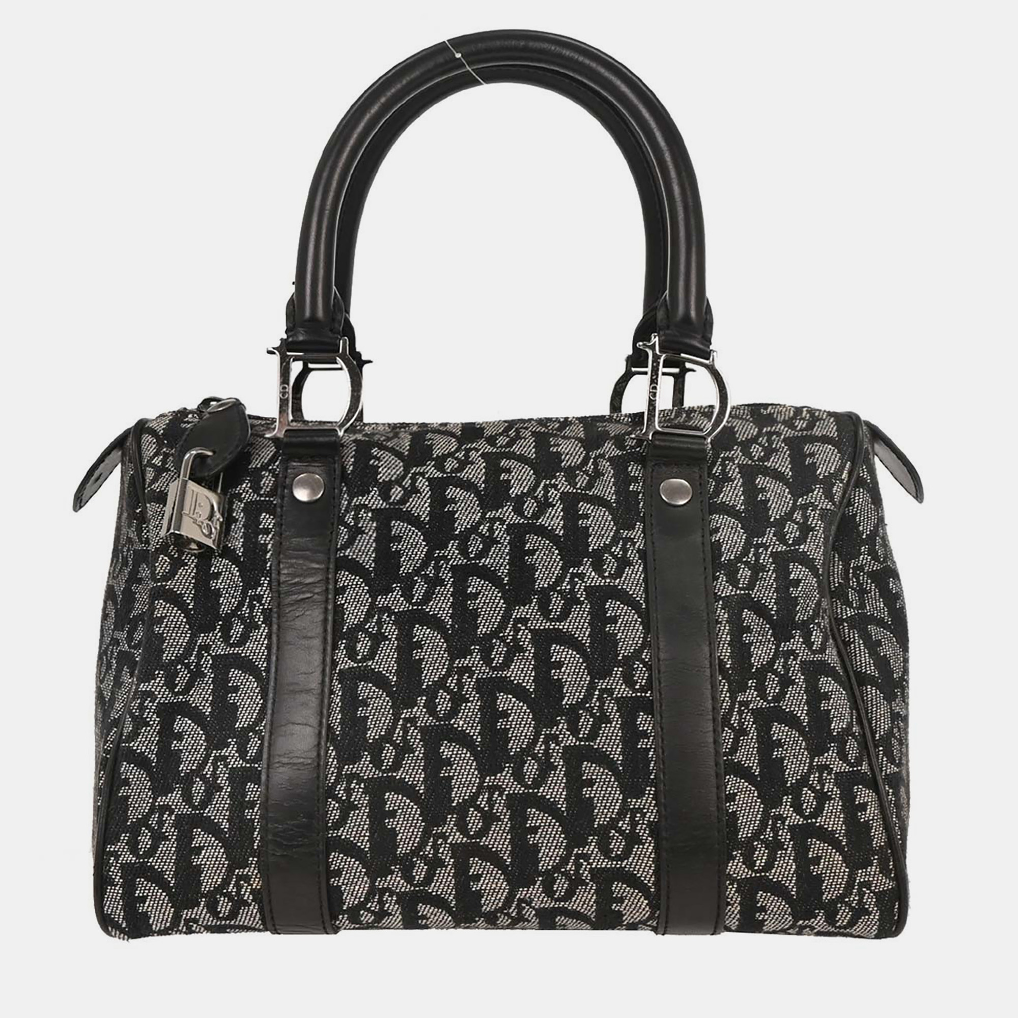 

Christian Dior Black Trotter Duffle Handbag