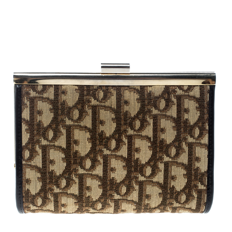 مملوكة مسبقًا حقيبة كلتش ديور كانفاس ديوريسيمو بيد/ صفراء