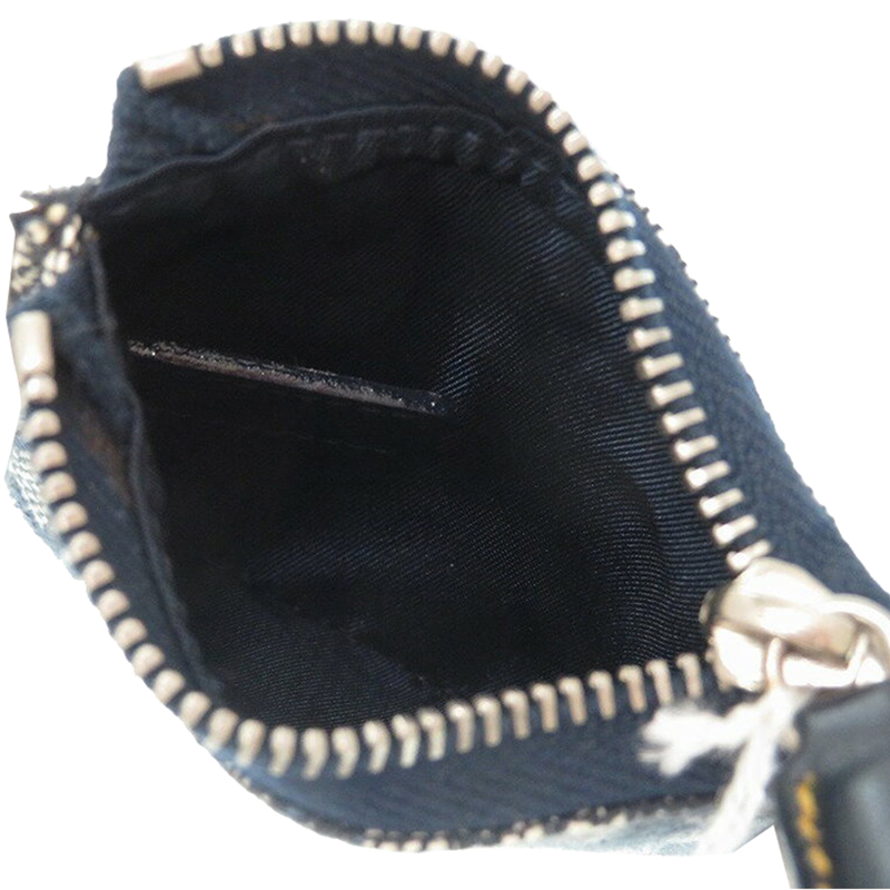 

Dior Blue Canvas Trotter Coin Purse, Multicolor