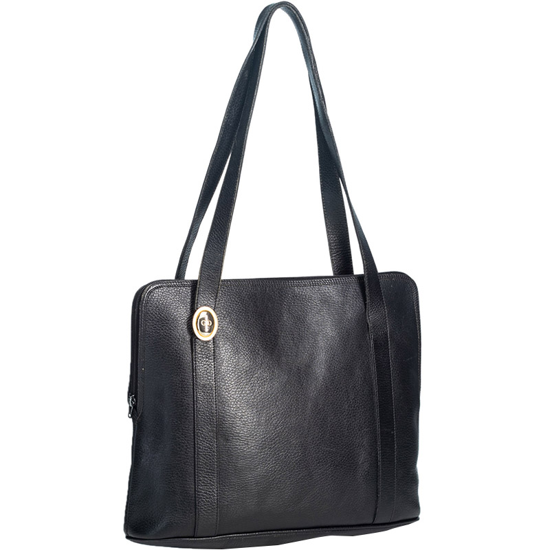 

Dior Black Leather Tote Bag