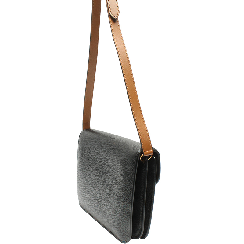 

Dior Black/Brown Leather Shoulder Bag