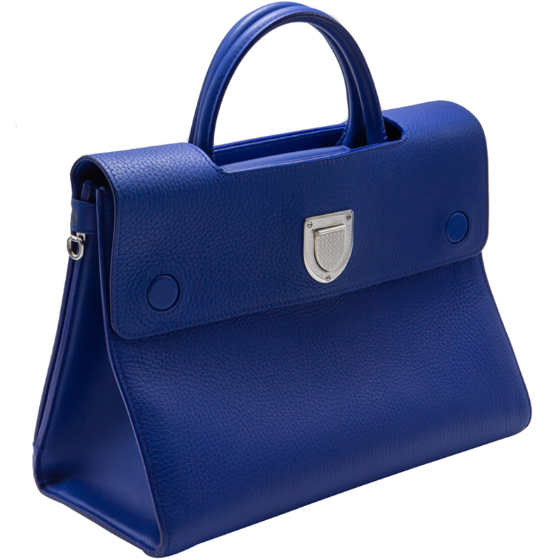 

Dior Blue Leather  Diorever Bag