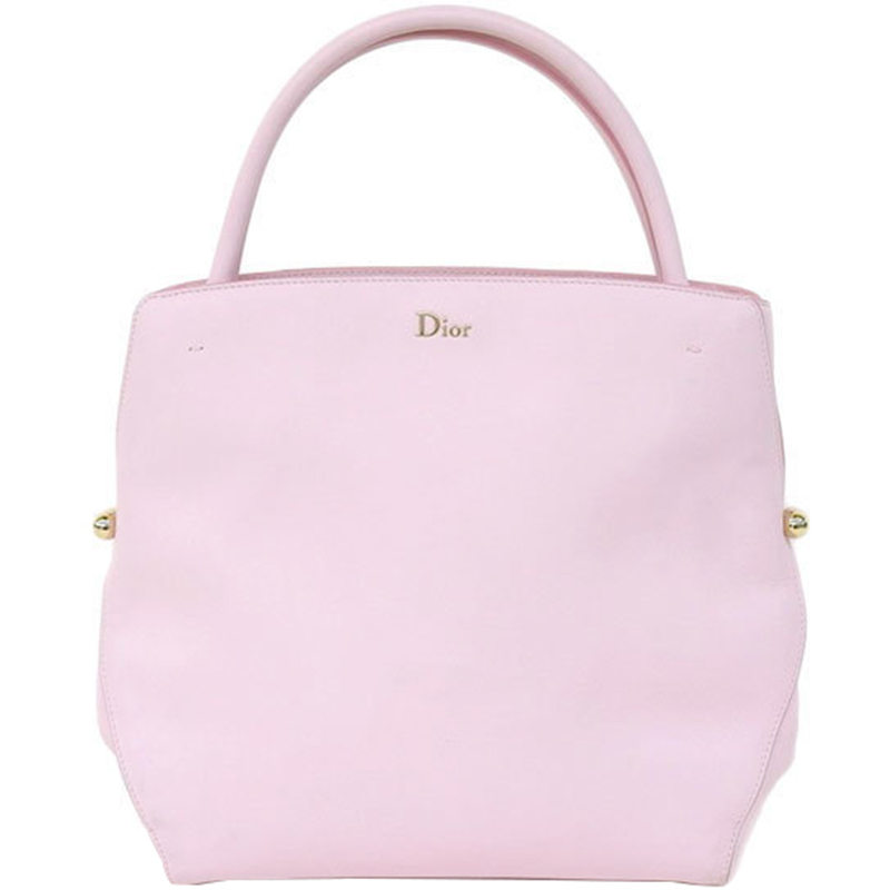 dior pink tote bag