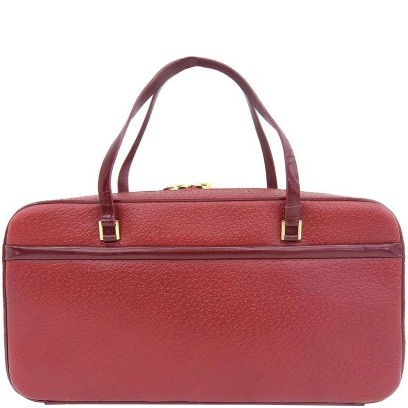 

Dior Red Leather Handbag