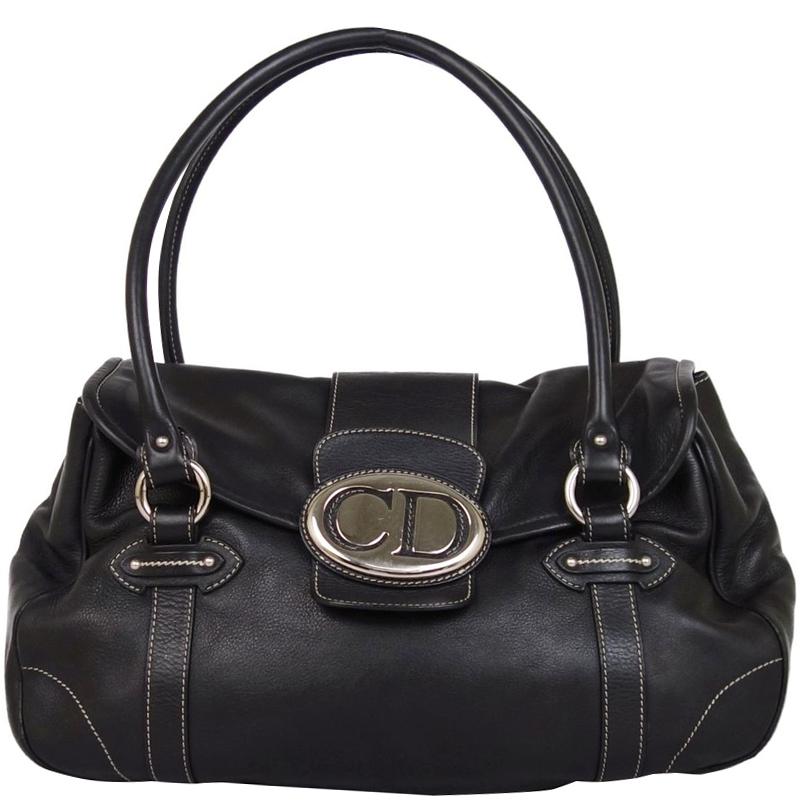 Dior Black Leather Everyday Bag Dior TLC