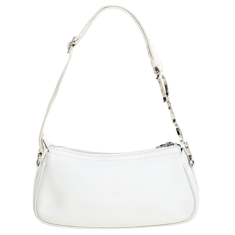 Christian Dior Logo Charms Shoulder Bag - Black Shoulder Bags, Handbags -  CHR83859