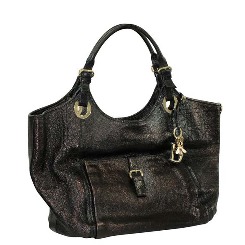 

Dior Black Leather Satchel