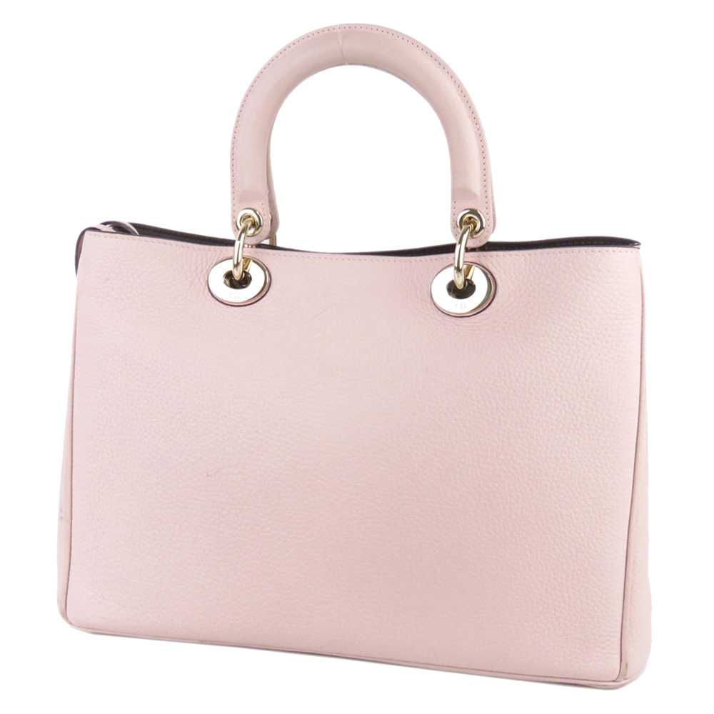 

Dior Pink Leather Diorissimo Satchel