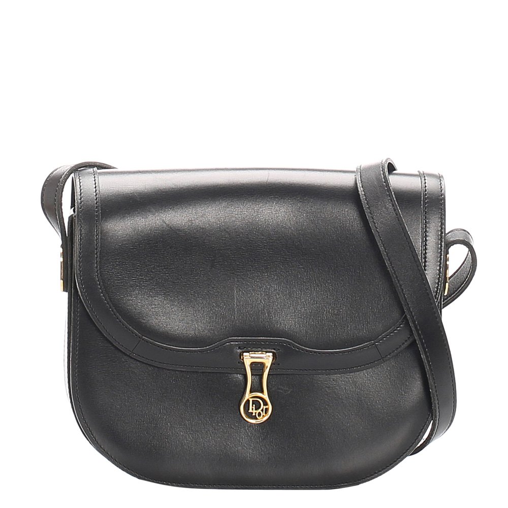 black leather crossbody handbags