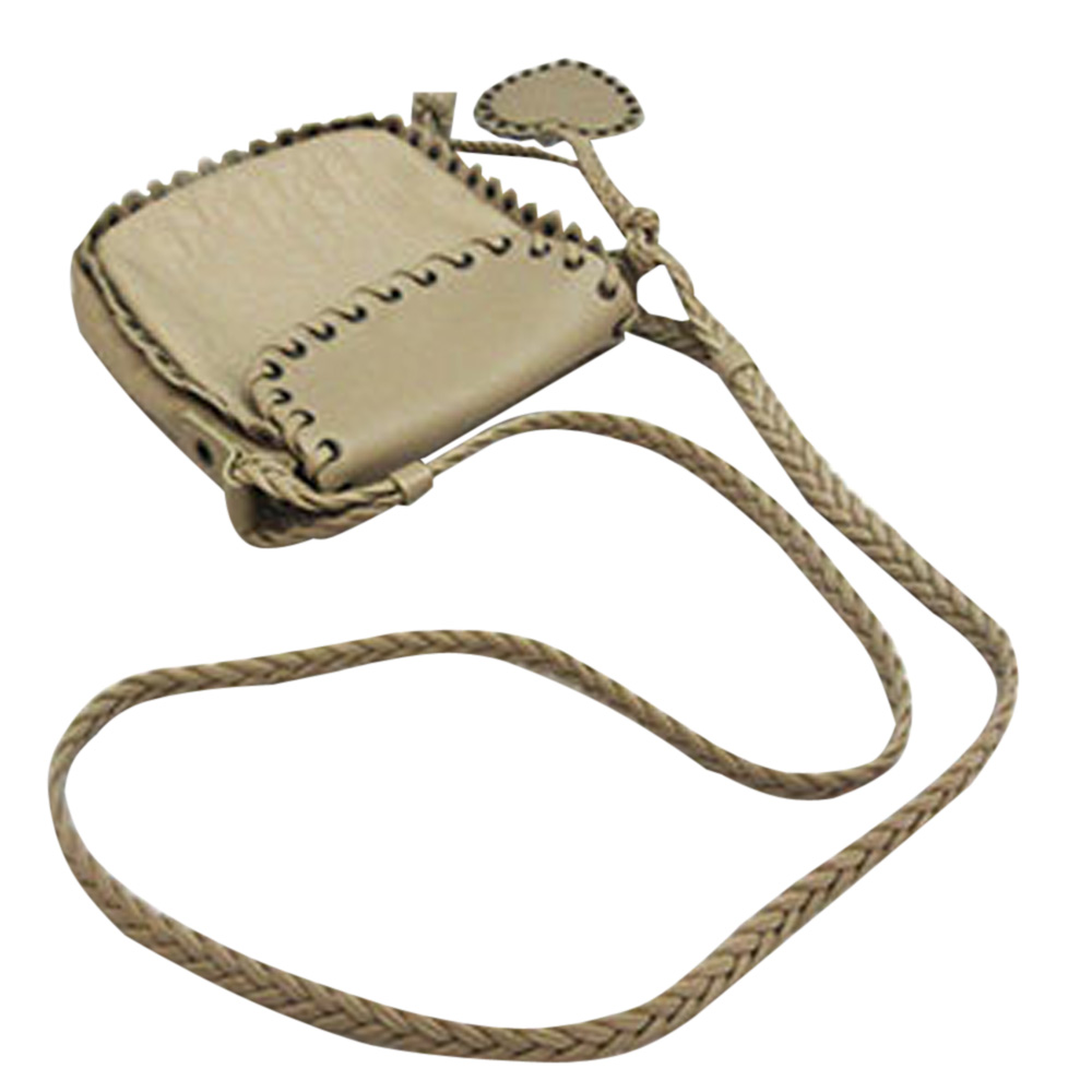 

Dior Beige Trotter Canvas Flap Crossbody Bag
