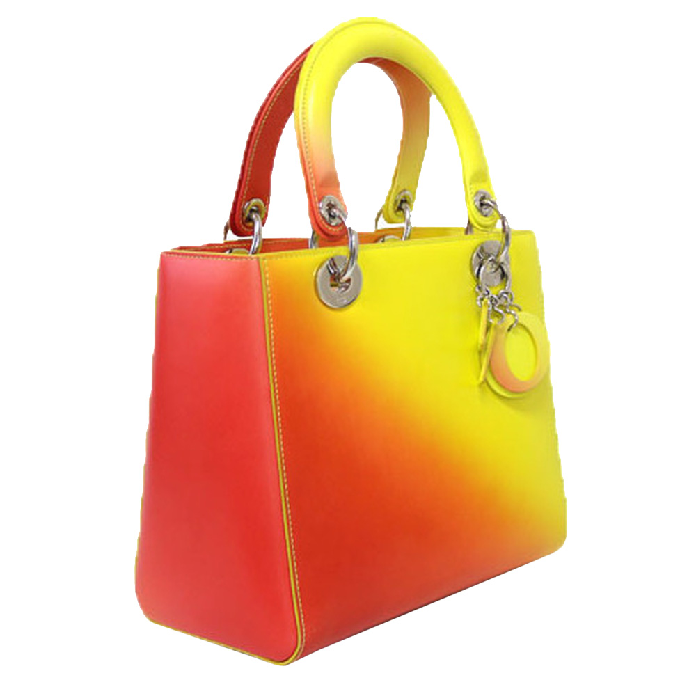 

Dior Ombre Leather Medium Lady Dior Bag, Multicolor