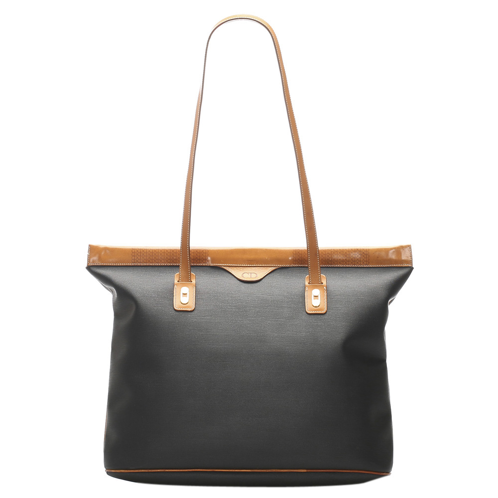 Click to view more detailed imagery on our partner's website Pre-owned Dior Brown/blue Canvas Tote Bag