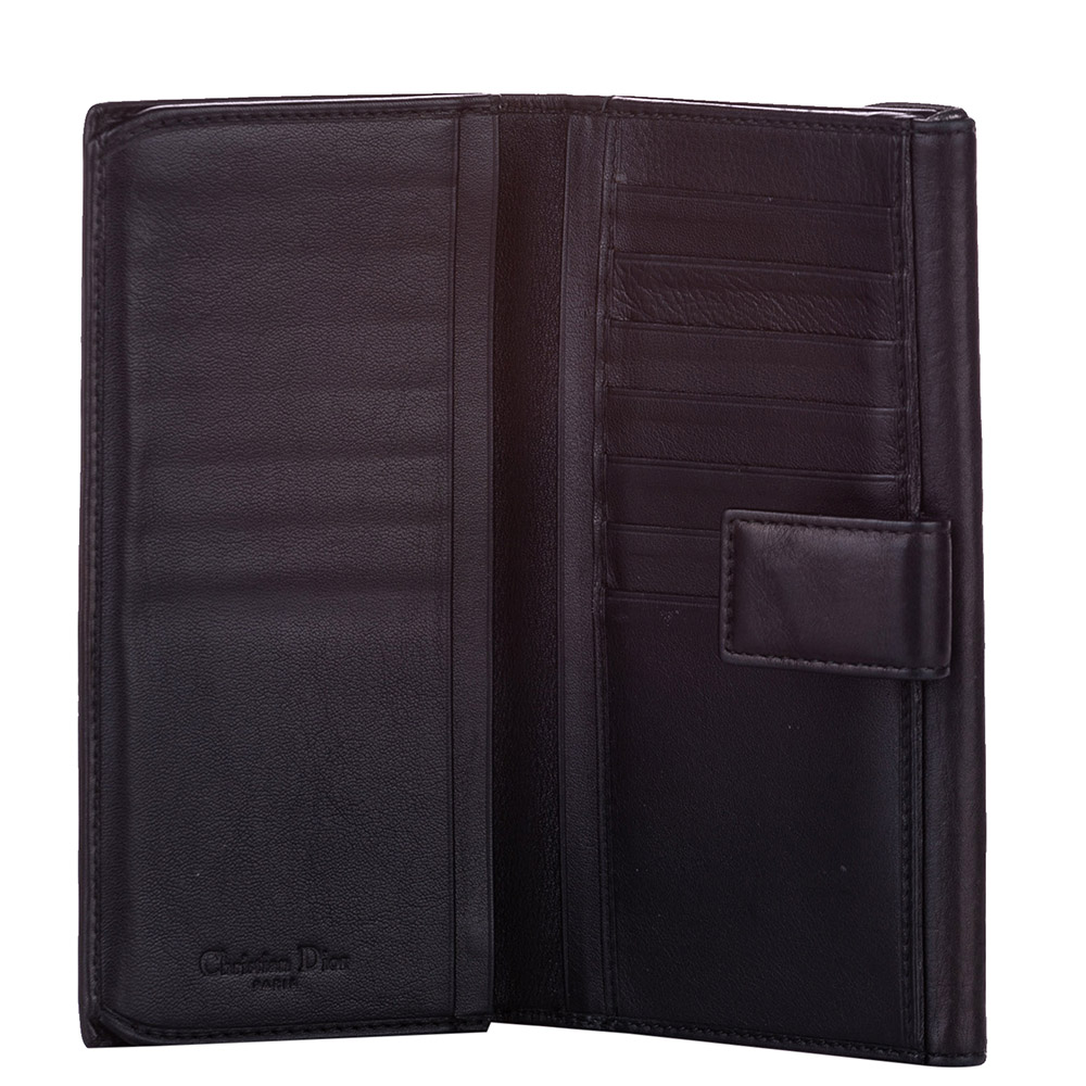 

Dior Black Leather Wallets