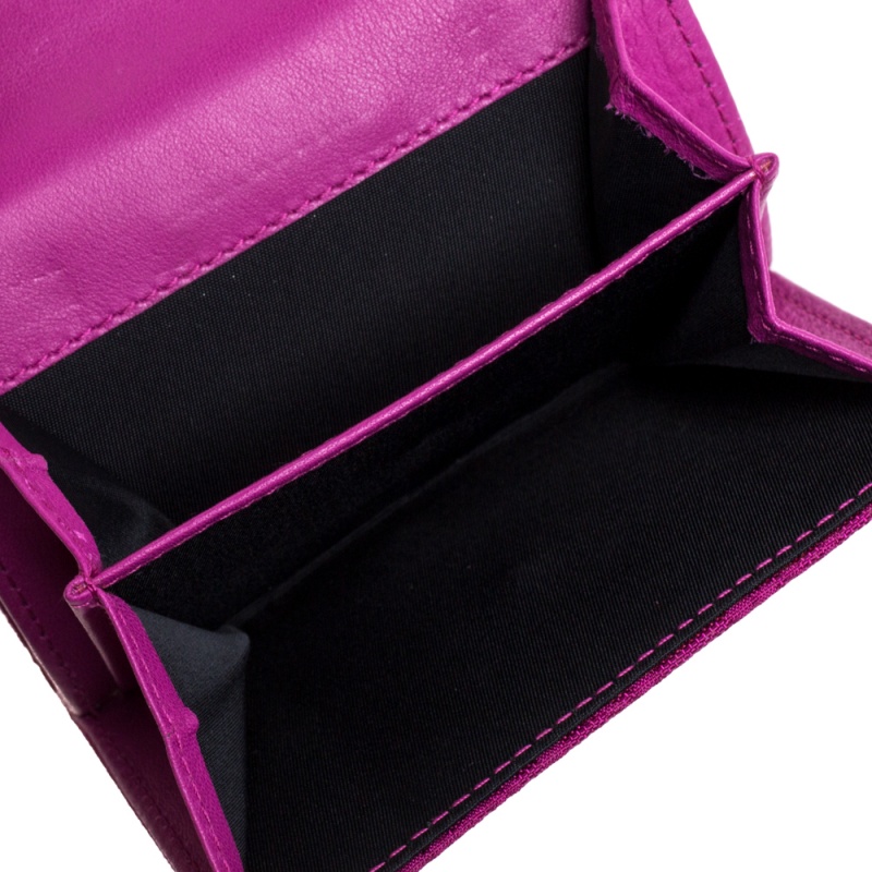 

Dior Purple Oblique Nylon and Leather Wallet